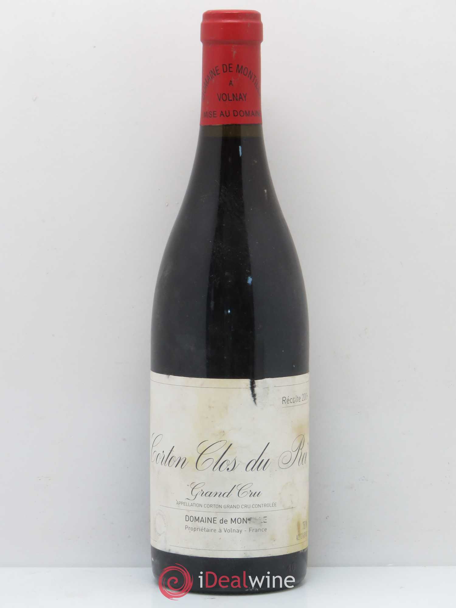 Corton Grand Cru Clos du Roi De Montille (Domaine) 2006 - Lot de 1 bouteille - 0