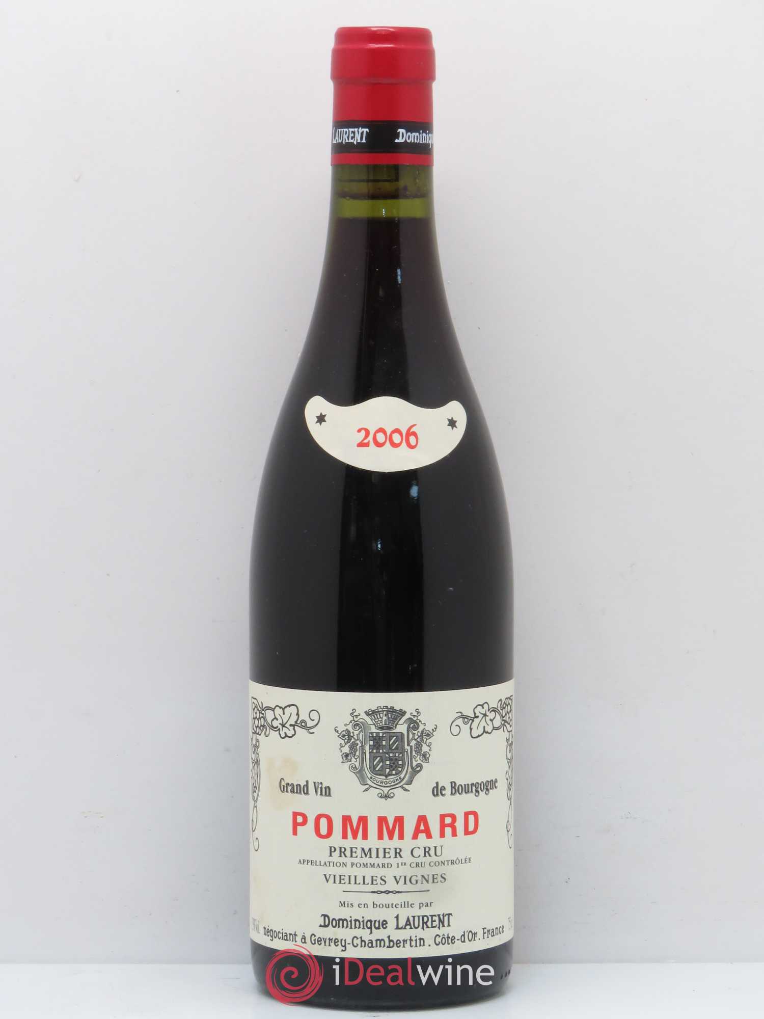 Pommard 1er Cru Vieilles vignes Dominique Laurent 2006 - Lot de 1 bouteille - 0