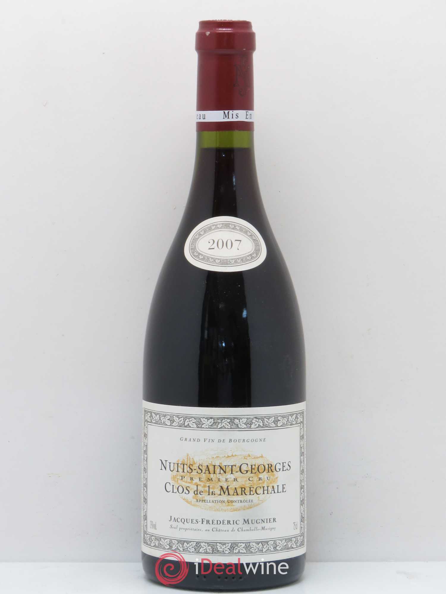 Nuits-Saint-Georges 1er Cru Clos de La Maréchale Jacques-Frédéric Mugnier 2007 - Lot de 1 bouteille - 0