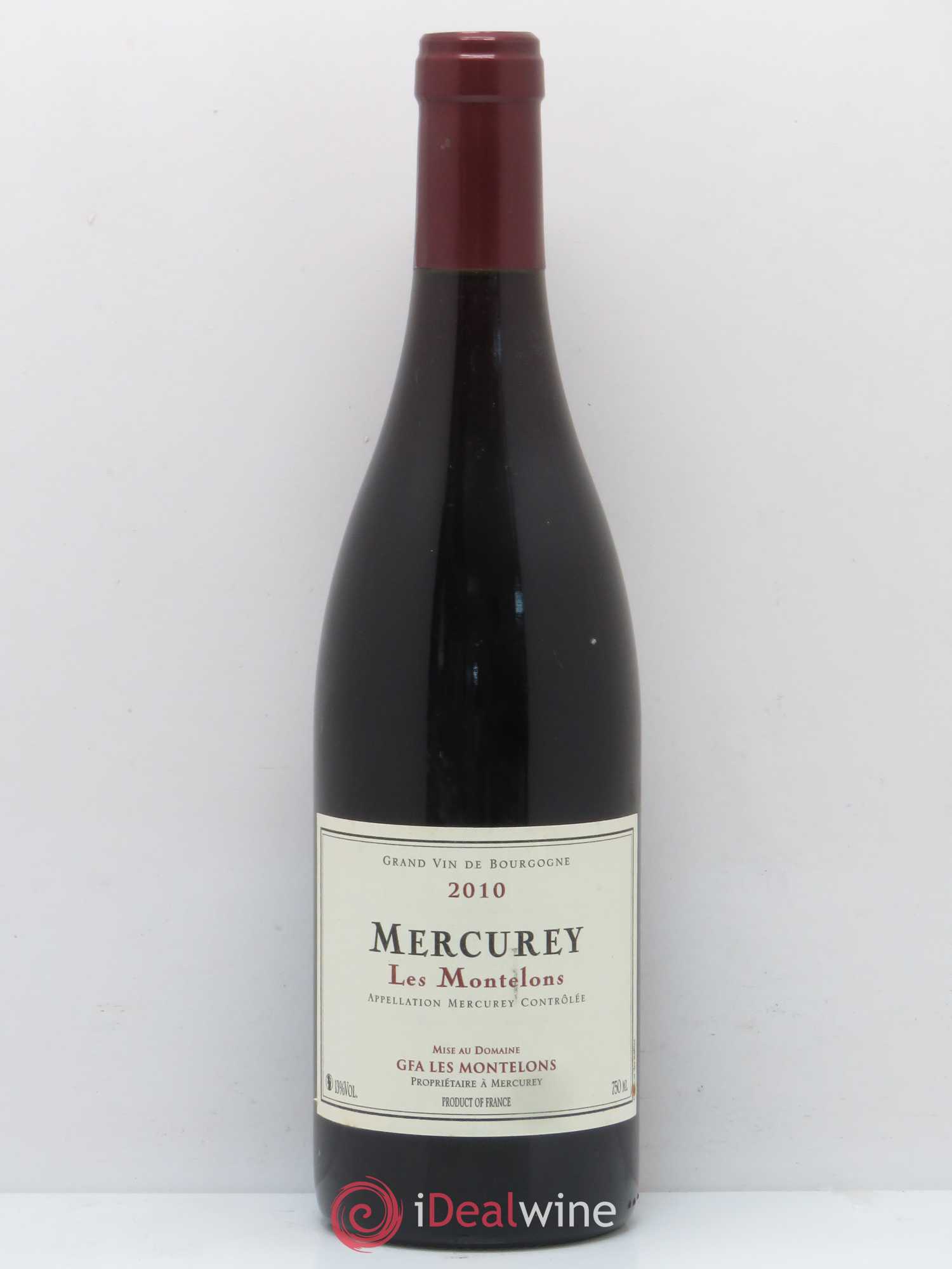 Mercurey Les Montelons 2010 - Posten von 1 Flasche - 0