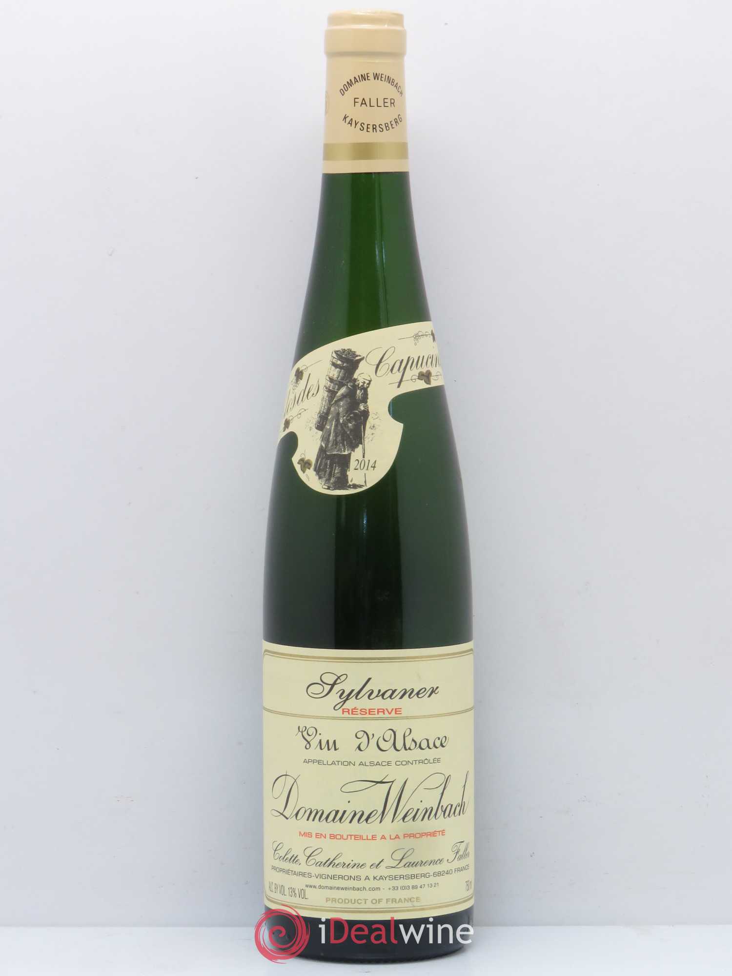 Sylvaner Réserve Clos des Capucins - Domaine Weinbach 2014 - Posten von 1 Flasche - 0