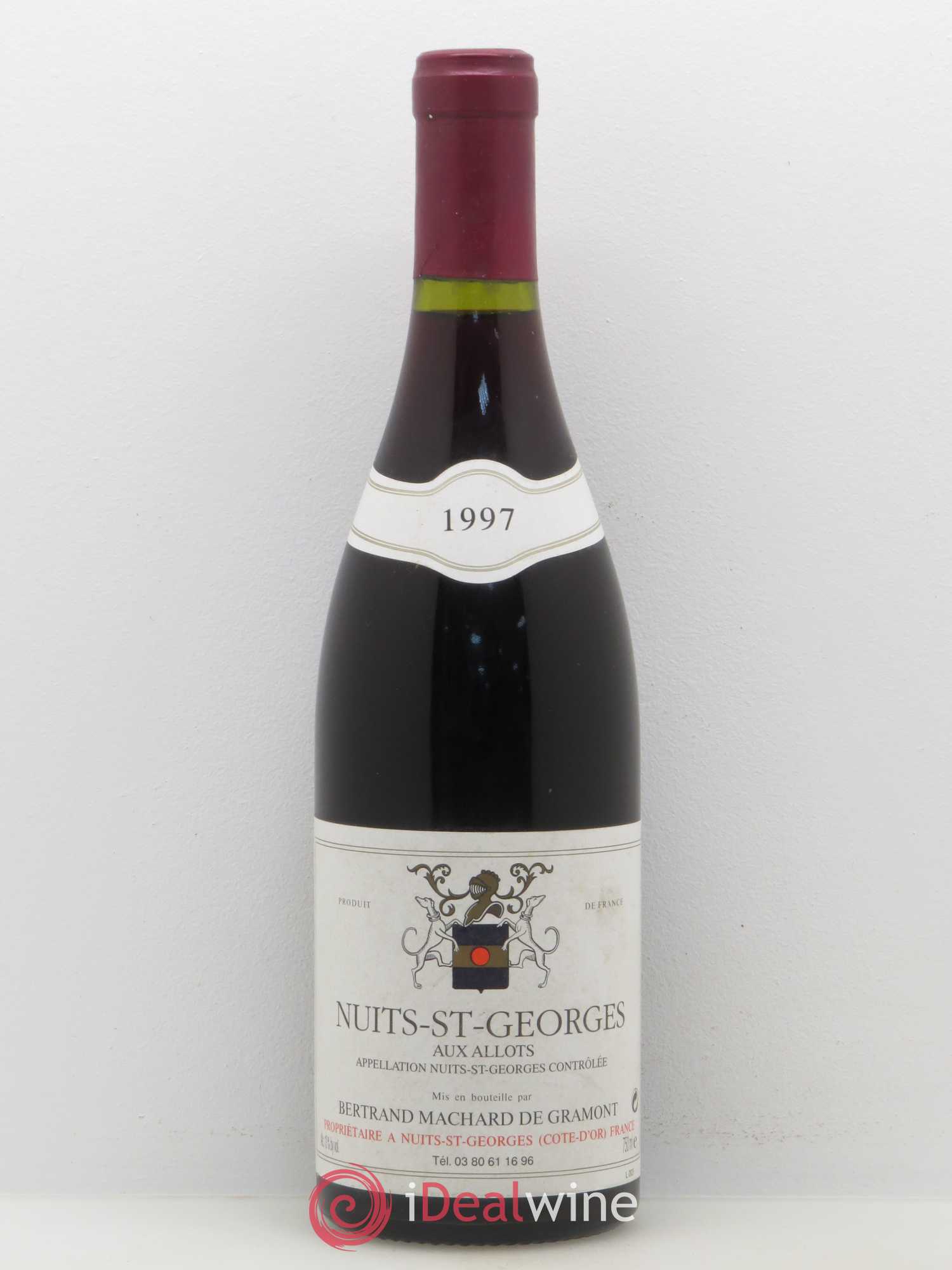 Nuits-Saint-Georges 1er Cru Aux Allots Bertrand Machard De Gramont 1997 - Posten von 1 Flasche - 0
