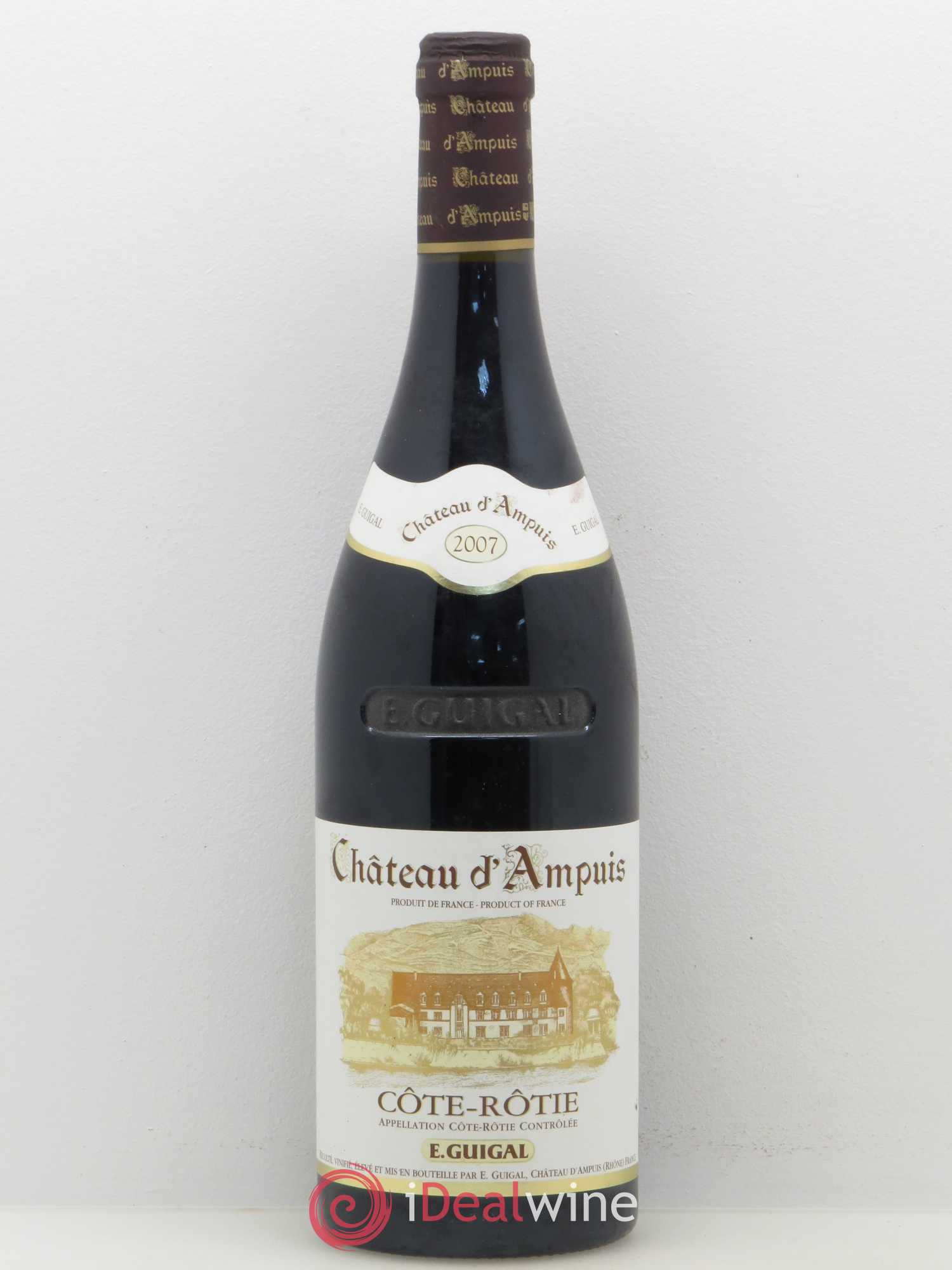 Côte-Rôtie Château d'Ampuis Guigal 2007 - Lot de 1 bouteille - 0