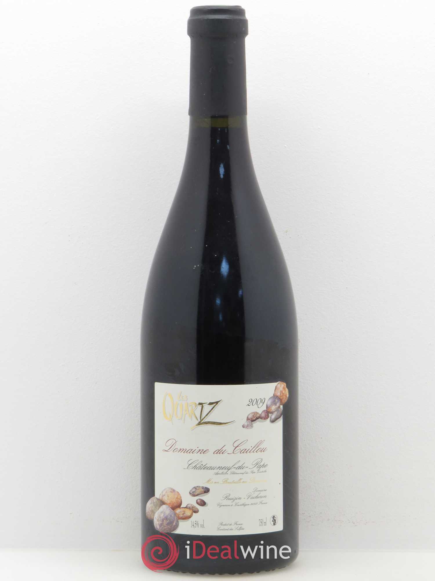 Châteauneuf-du-Pape Les Quartz Clos du Caillou 2009 - Lot de 1 bouteille - 0