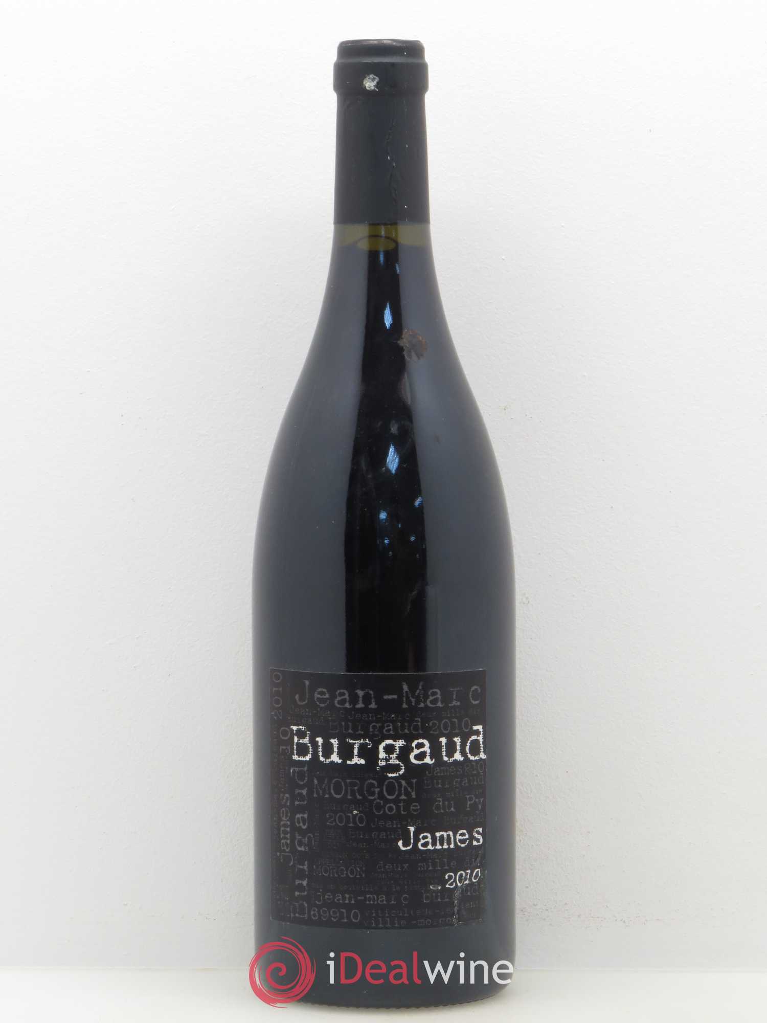 Morgon Côte du Py James Jean-Marc Burgaud (Domaine) 2010 - Lot de 1 bouteille - 0