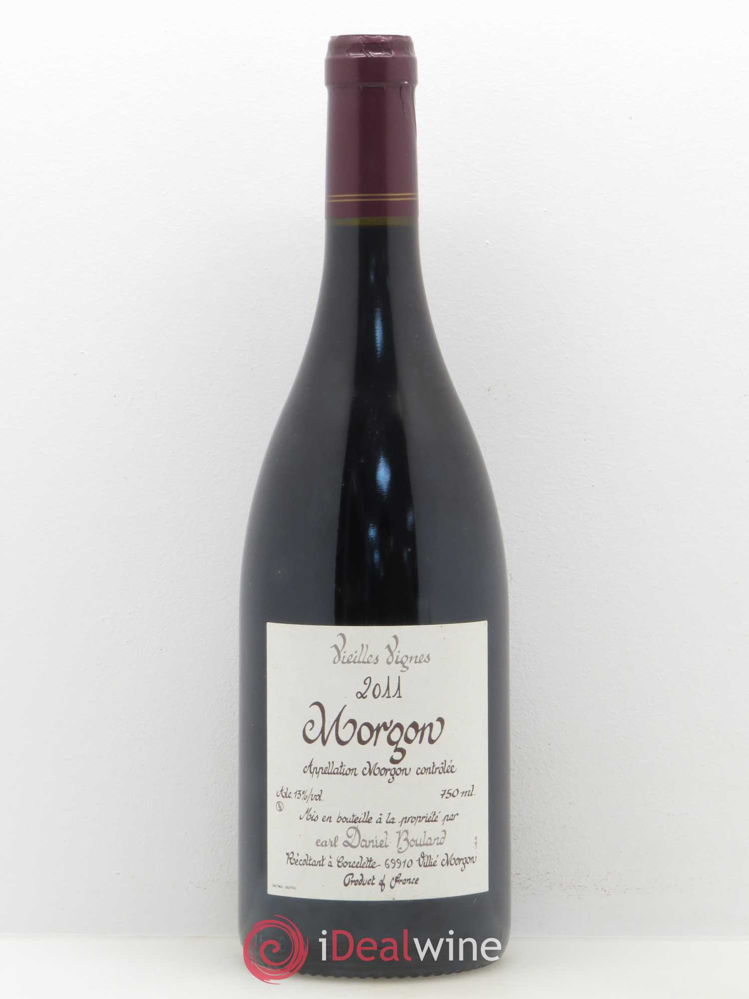 Morgon Vieilles Vignes Daniel Bouland (Domaine) 2011 - Lot de 1 bouteille - 0