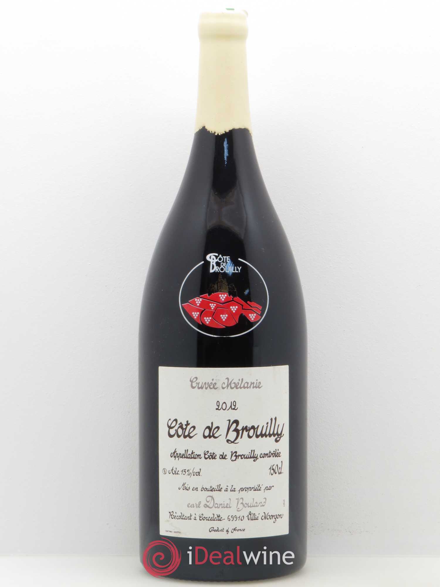 Côte de Brouilly Cuvée Mélanie Daniel Bouland 2012 - Posten von 1 Magnum - 0