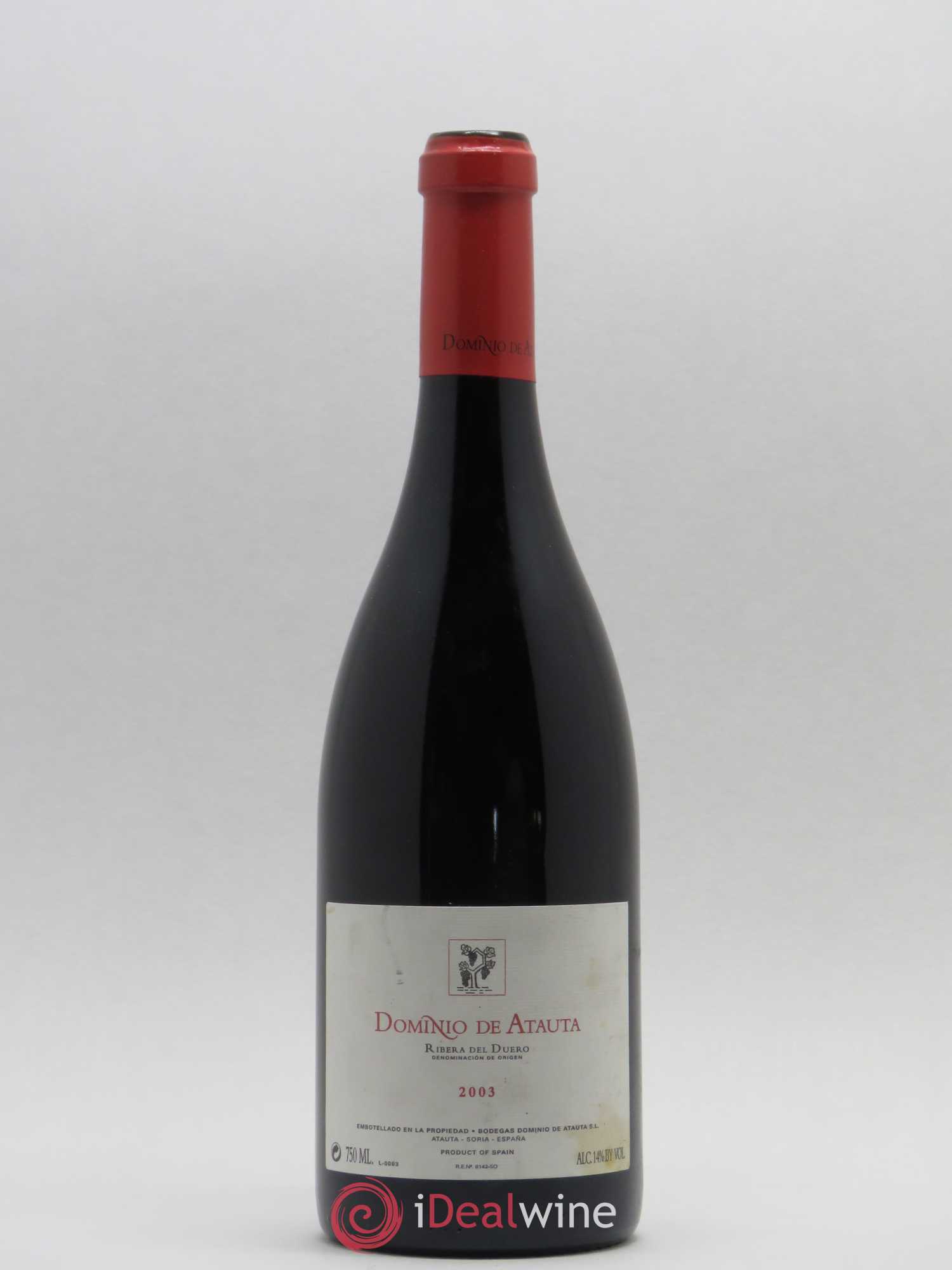 Espagne Domaine Dominio de Atauta, Ribera del Duero 2003 - Posten von 1 Flasche - 0