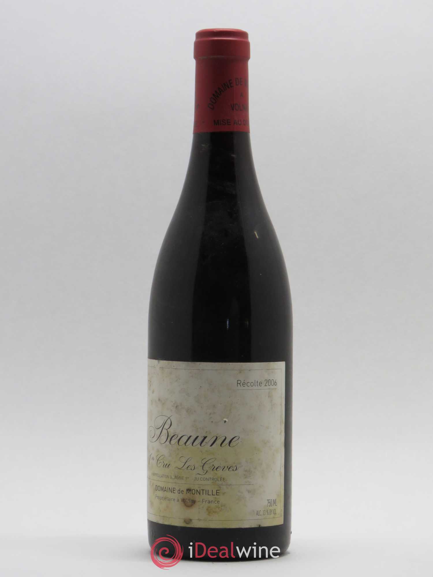Beaune 1er Cru Les Grèves De Montille (Domaine) 2006 - Lot de 1 bouteille - 1