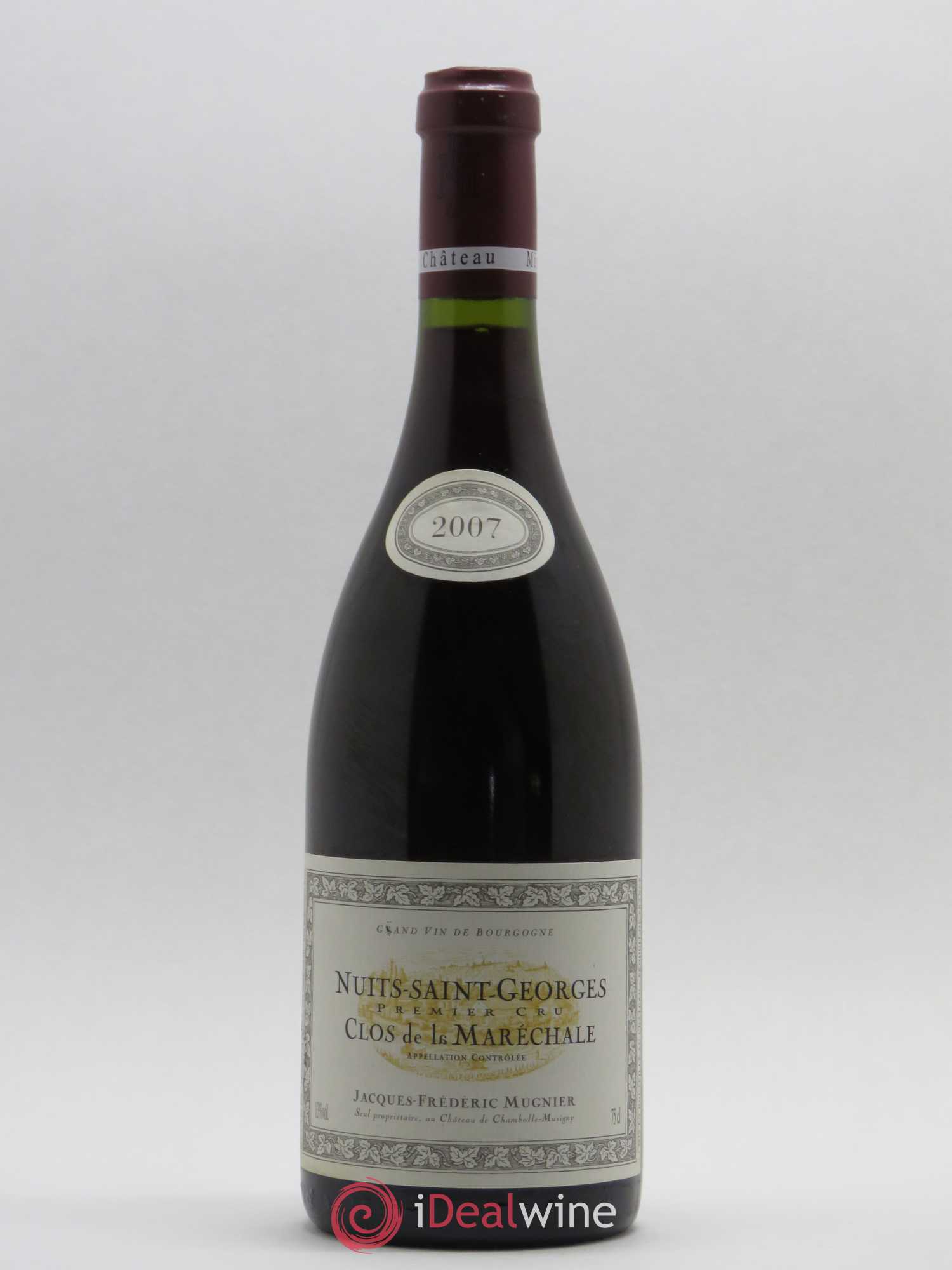 Nuits-Saint-Georges 1er Cru Clos de La Maréchale Jacques-Frédéric Mugnier 2007 - Lot de 1 bouteille - 0