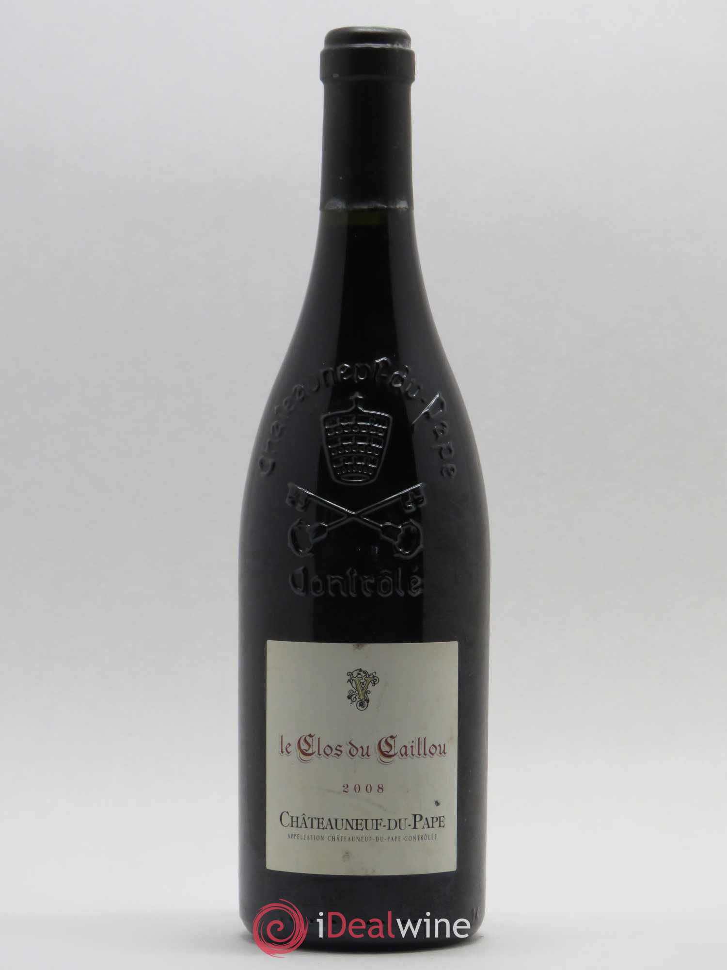 Châteauneuf-du-Pape Domaine Le Clos Du Caillou (sans prix de réserve) 2008 - Lot de 1 bouteille - 0