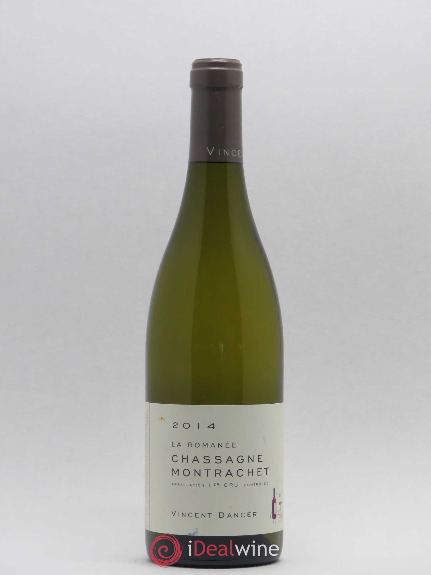 Chassagne-Montrachet 1er Cru La Romanée Vincent Dancer 2014 - Lot de 1 bouteille - 0