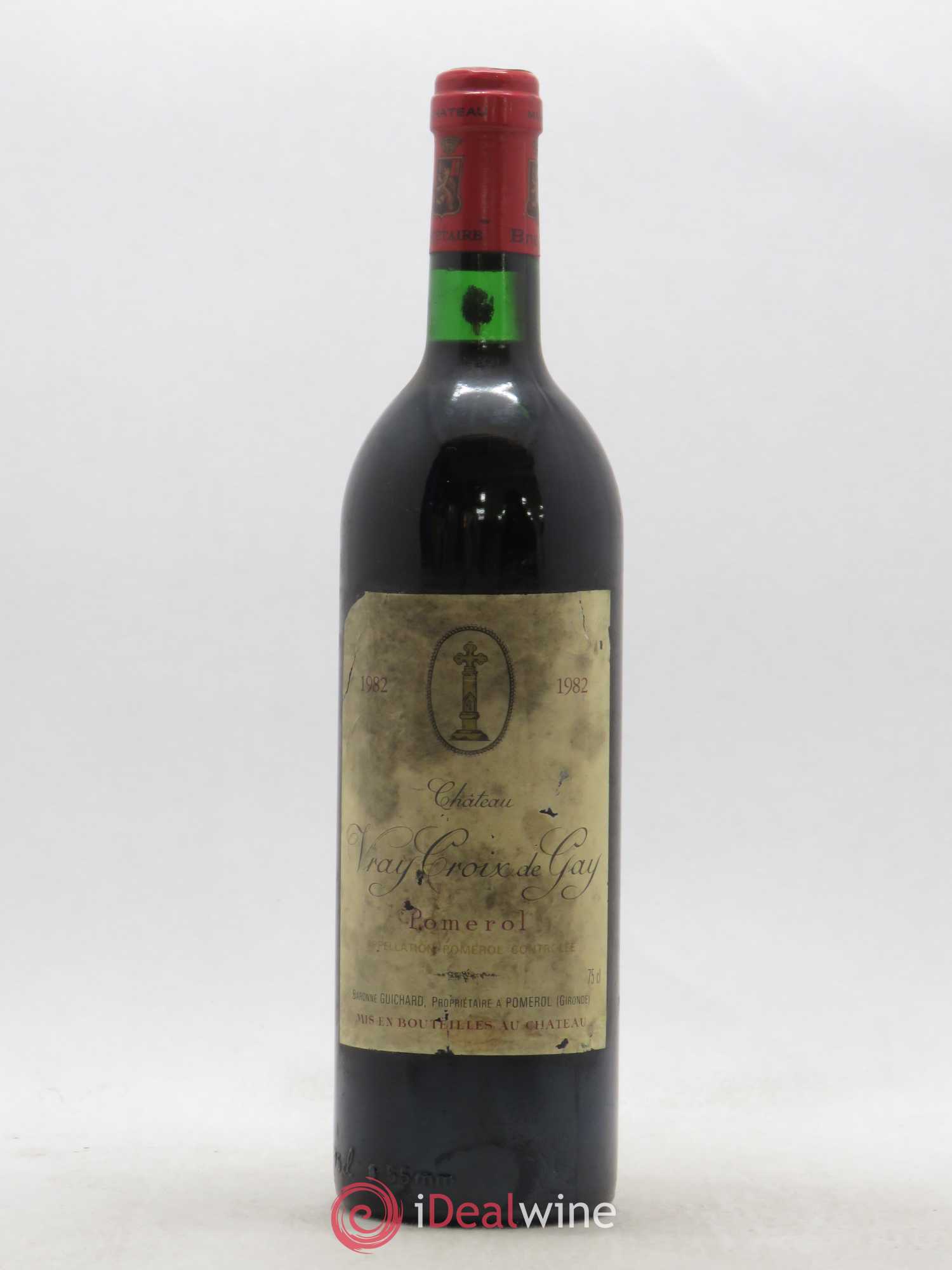 Château Vray Croix de Gay 1982 - Lot de 1 bouteille - 0