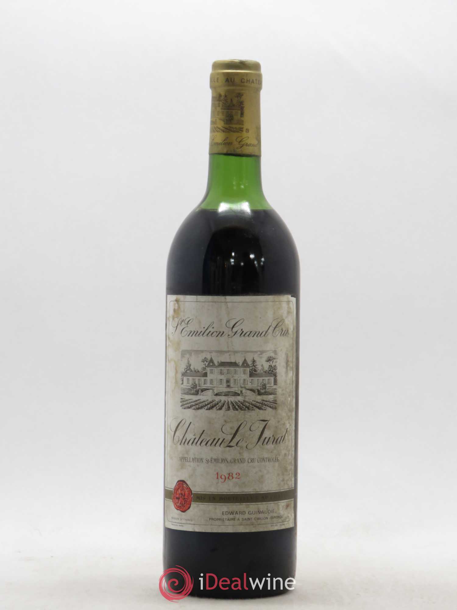 Saint-Émilion Grand Cru Château le Jurat (sans prix de réserve) 1982 - Posten von 1 Flasche - 0