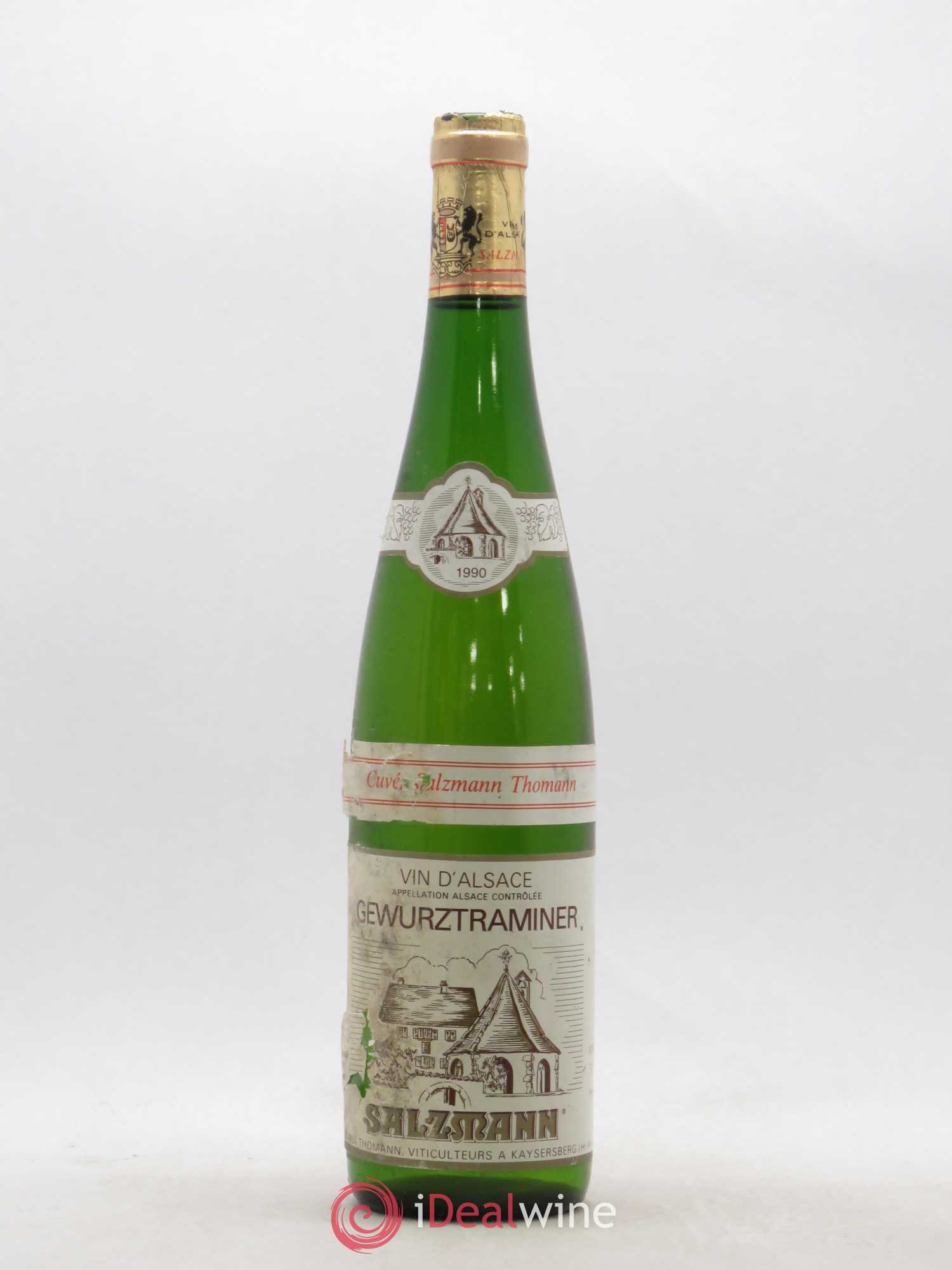 Gewurztraminer Cuvée Salzmann Thomann Salzmann 1990 - Posten von 1 Flasche - 0
