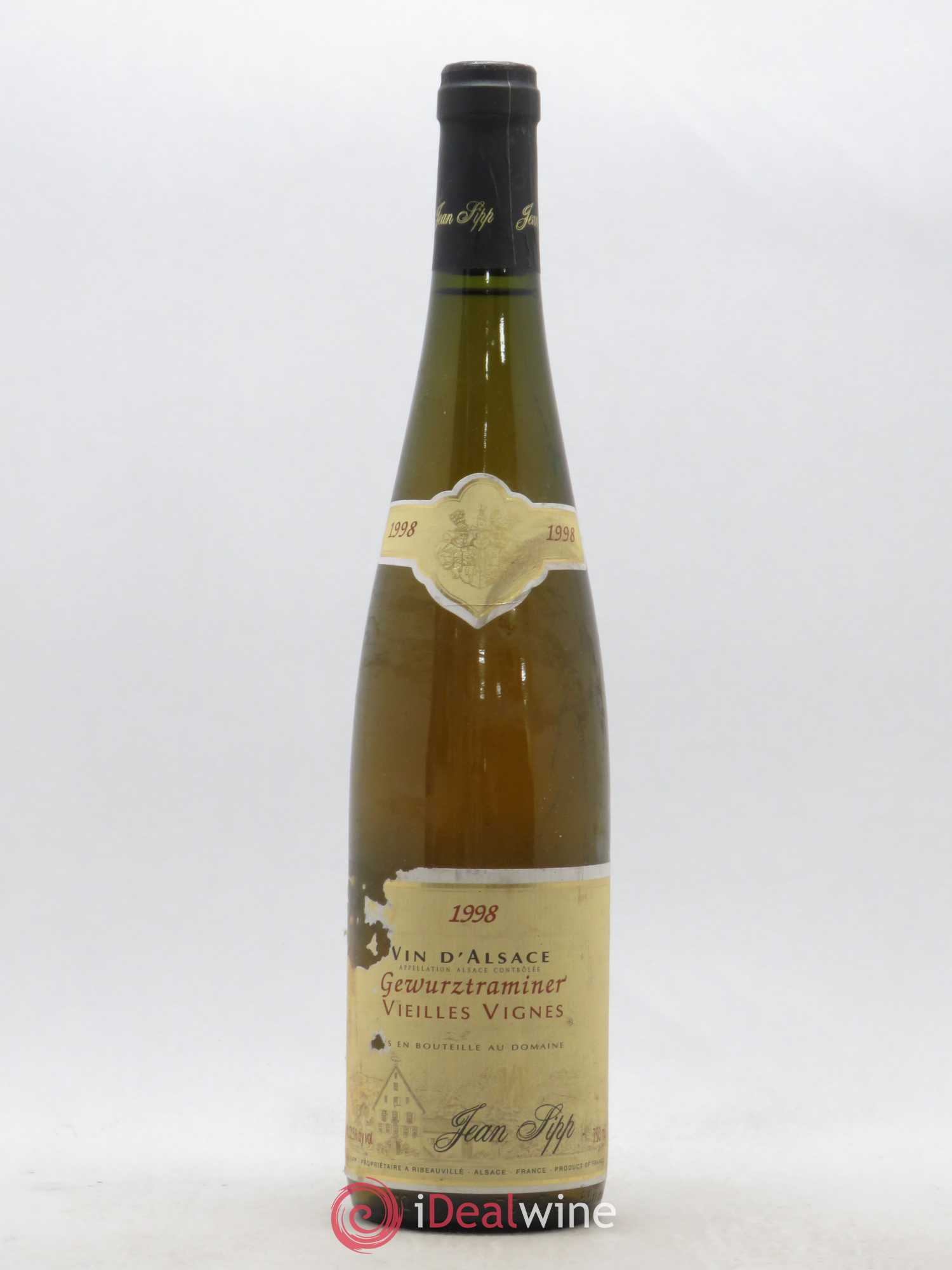 Gewurztraminer Vieilles Vignes Jean Sipp 1998 - Posten von 1 Flasche - 0