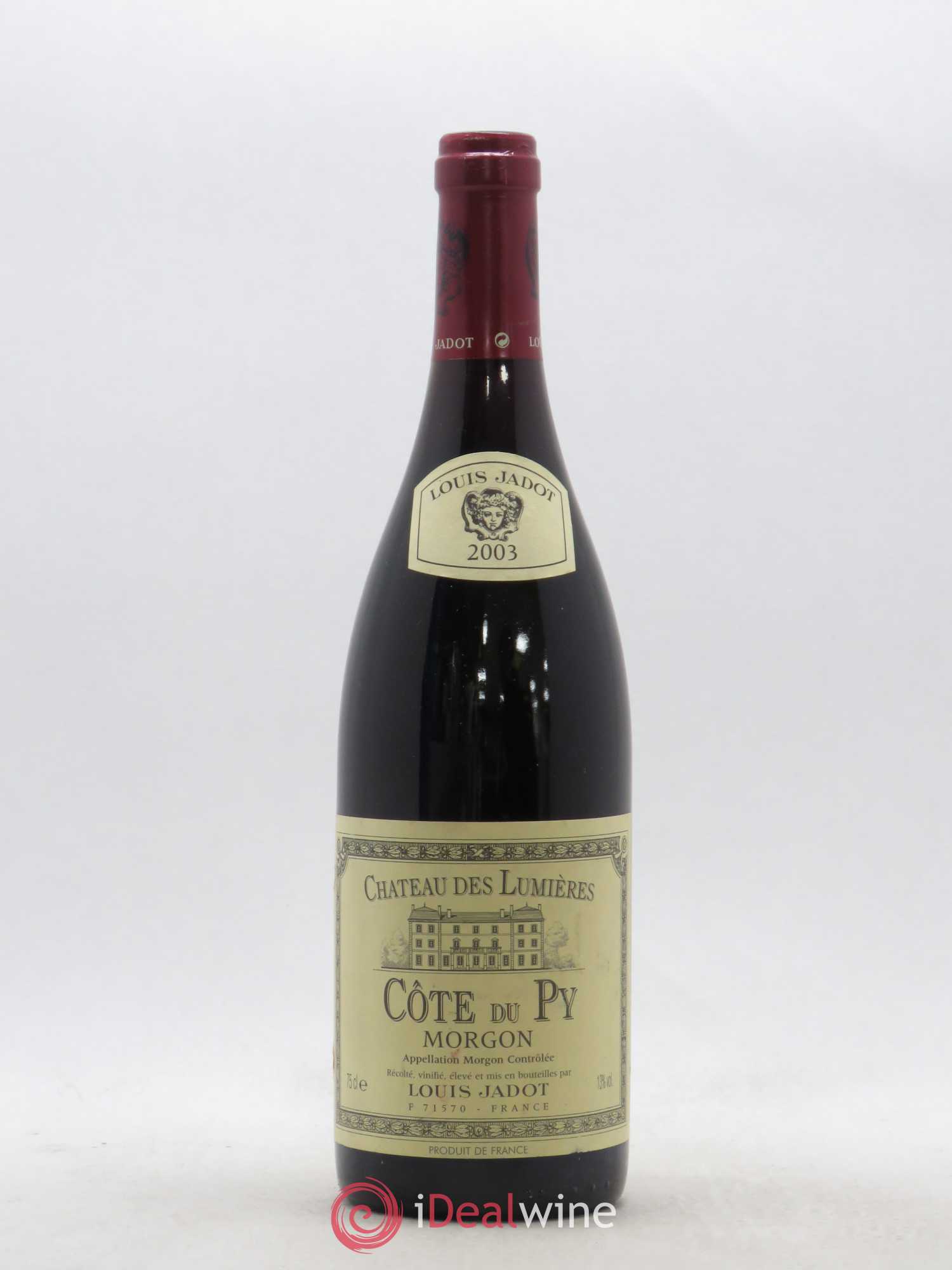 Morgon Côte du Py Château des Lumières - Louis Jadot 2003 - Lotto di 1 bottiglia - 0