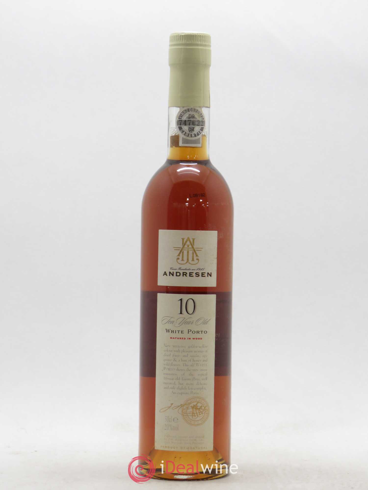 Porto Andresen 10 ans d'âge (sans prix de réserve) - Posten von 1 Flasche - 0