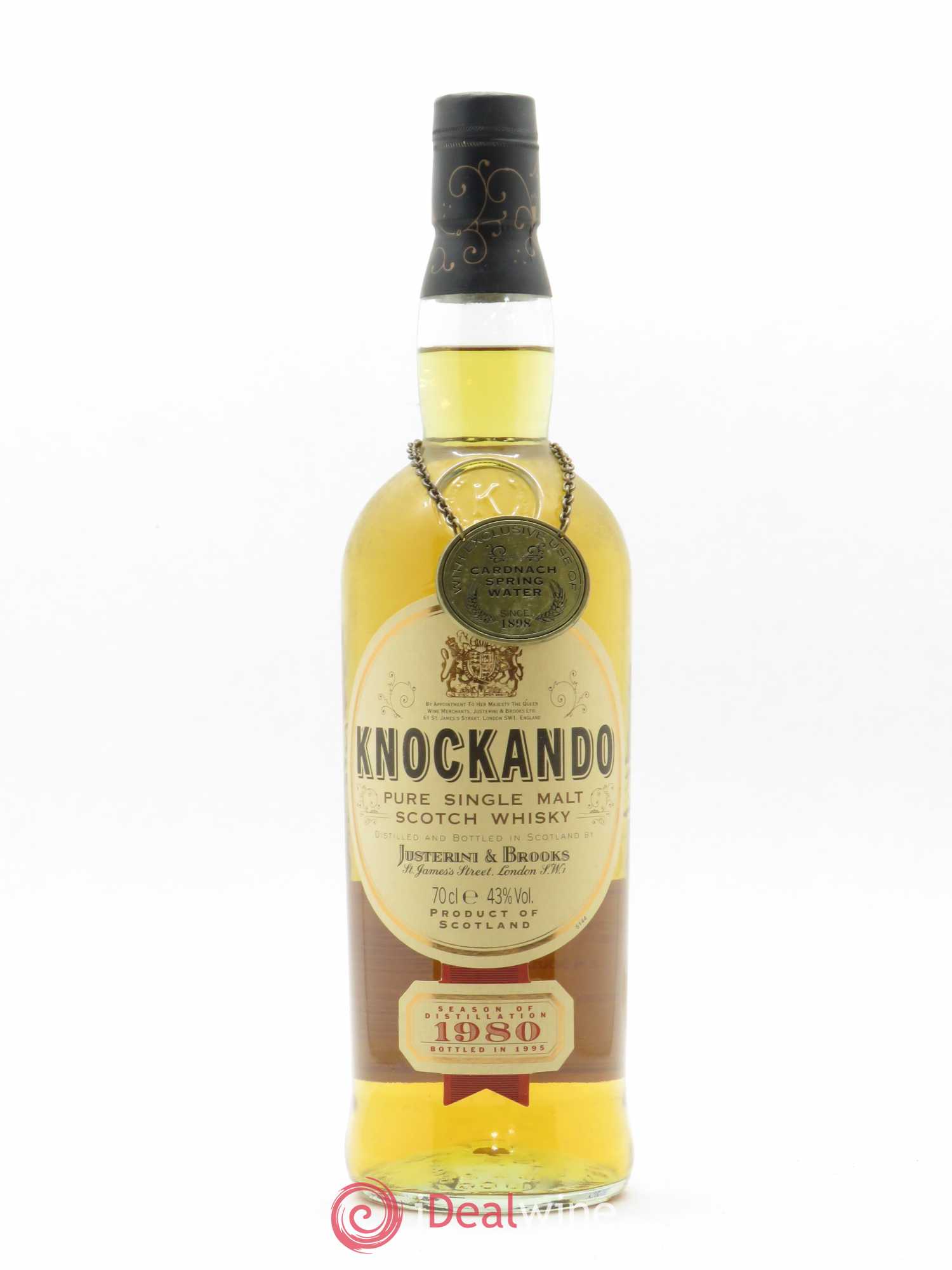 Whisky Pure Single Malt Knockando 1980 - Posten von 1 Flasche - 0