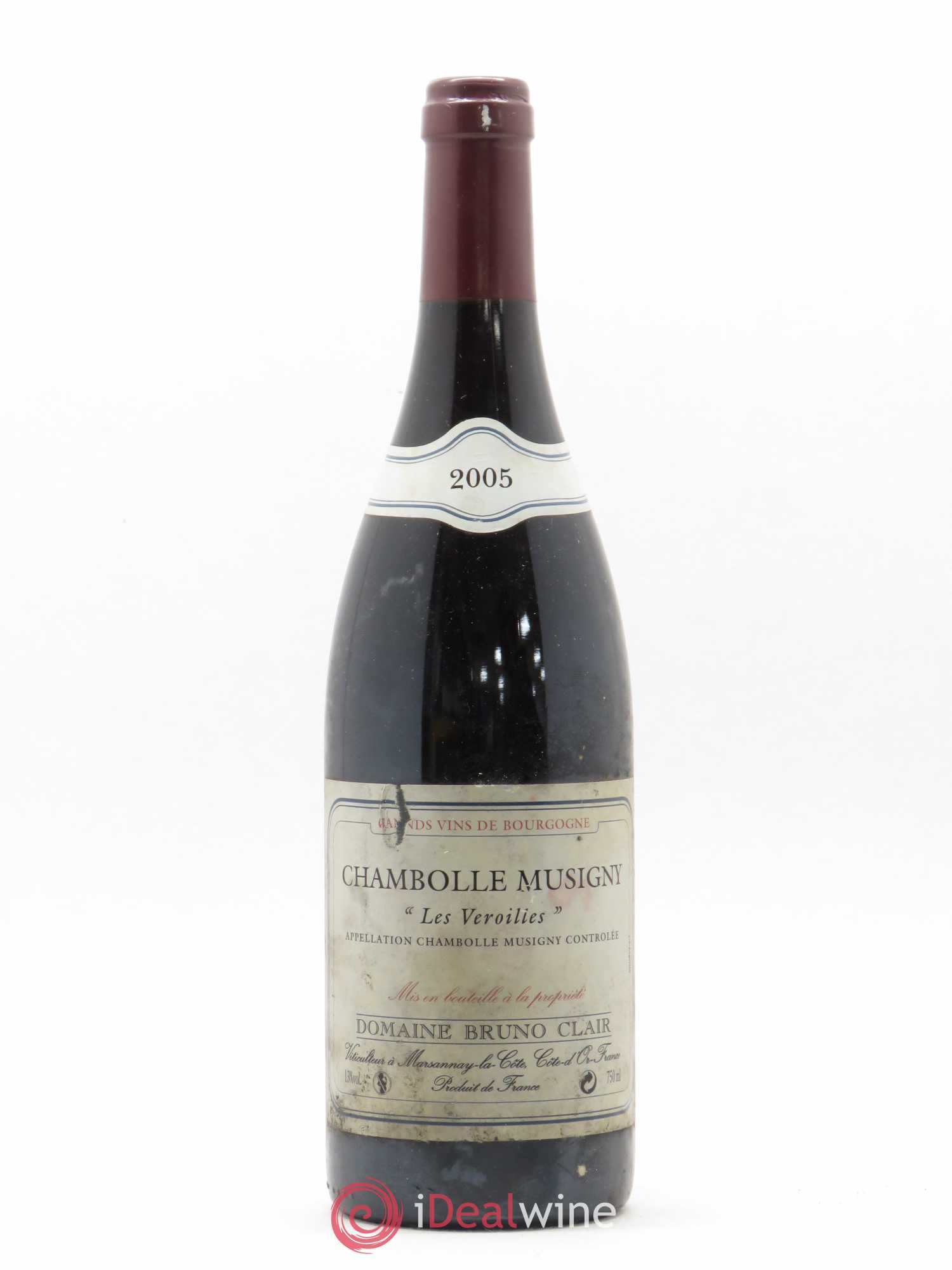 Chambolle-Musigny Les Veroilles Bruno Clair (Domaine) 2005 - Lotto di 1 bottiglia - 0