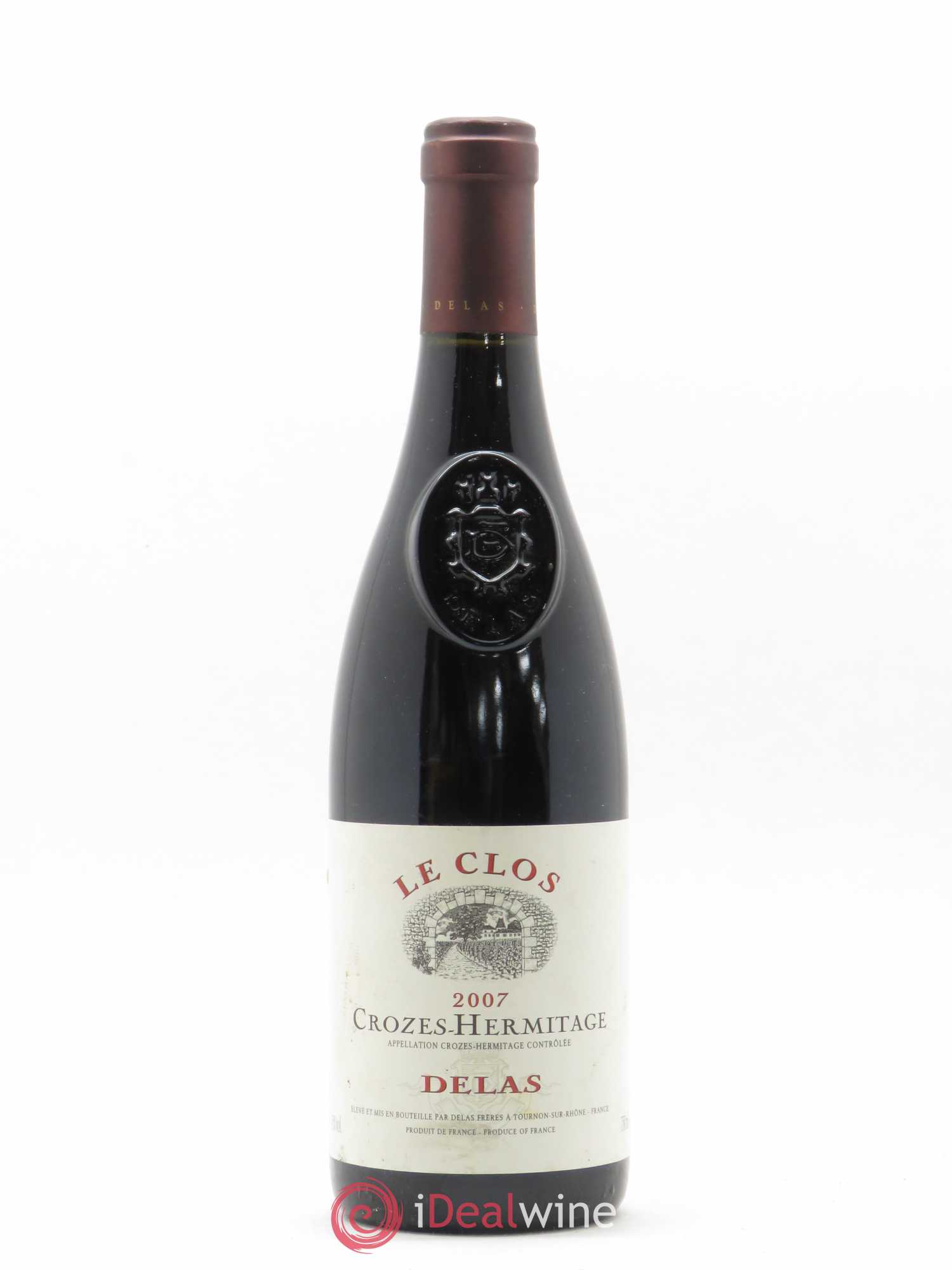 Crozes-Hermitage Le Clos Delas Frères 2007 - Lot de 1 bouteille - 0