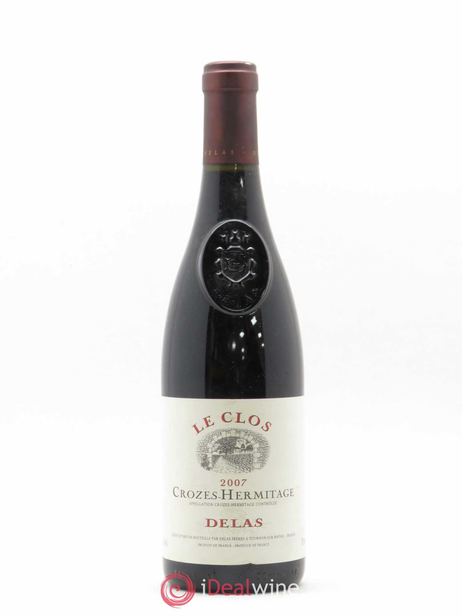 Crozes-Hermitage Le Clos Delas Frères 2007 - Lot de 1 bouteille - 0