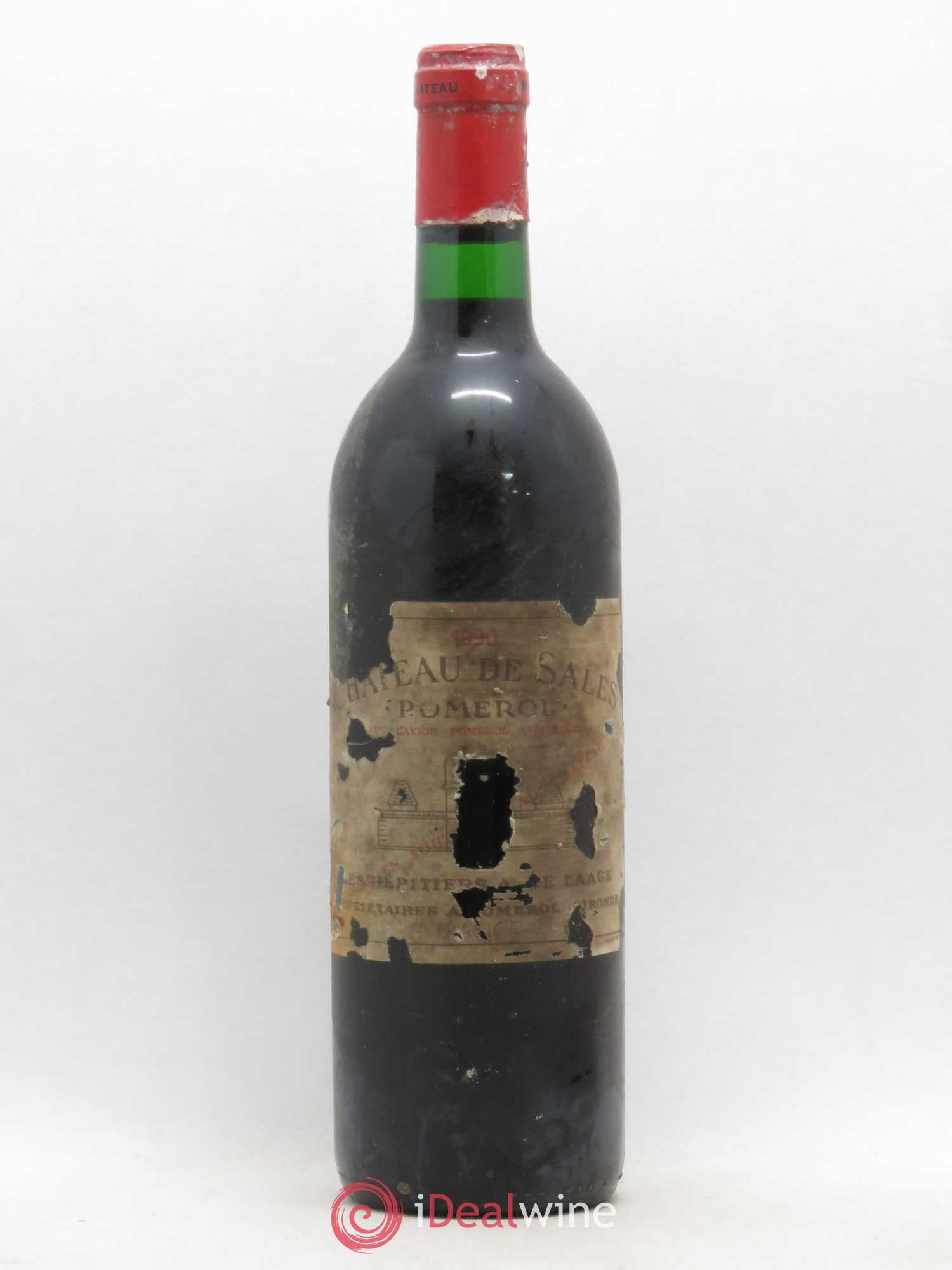 Château de Sales 1990 - Lot de 1 bouteille - 0
