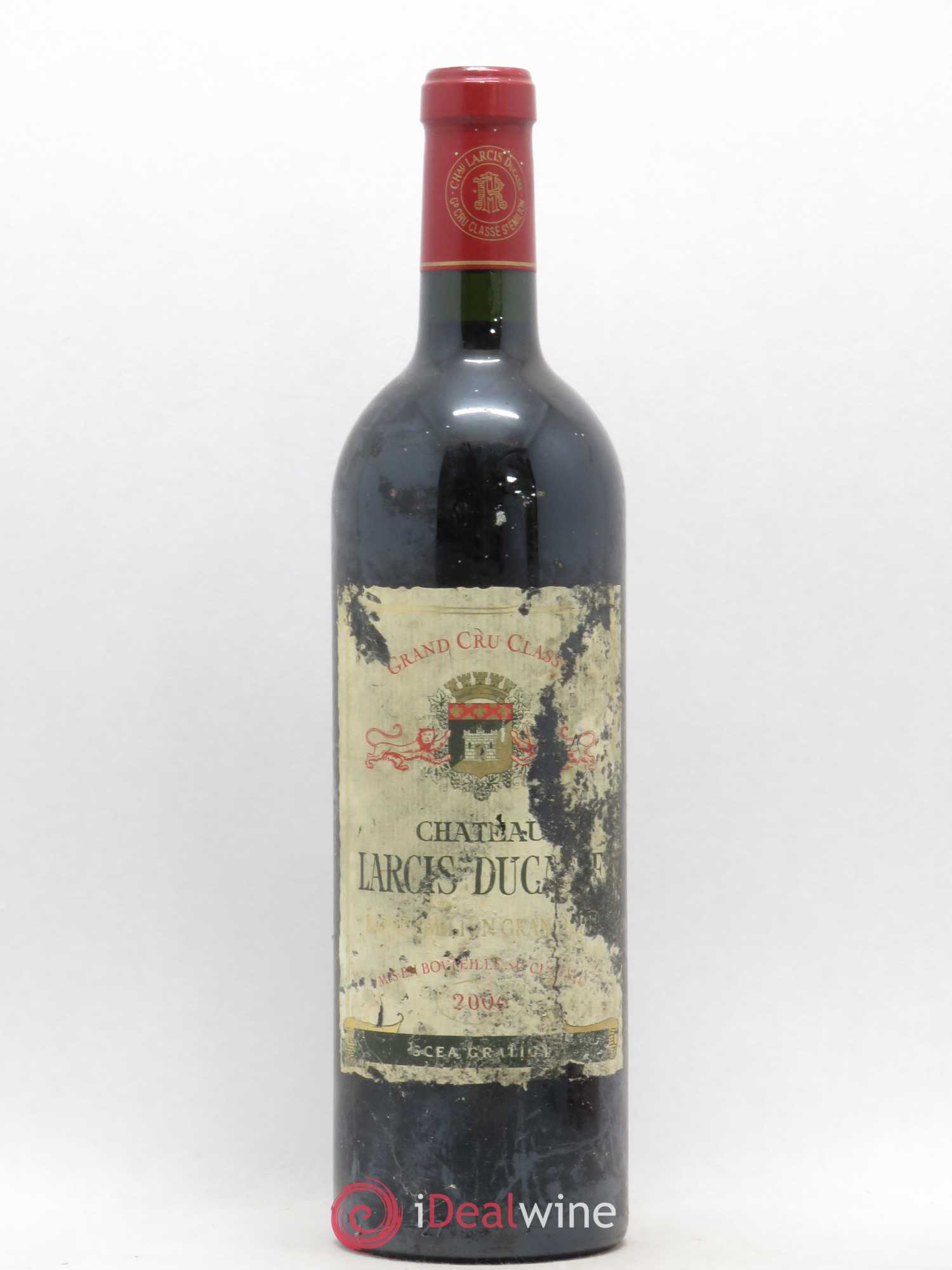 Château Larcis Ducasse 1er Grand Cru Classé B 2006 - Lot de 1 bouteille - 0