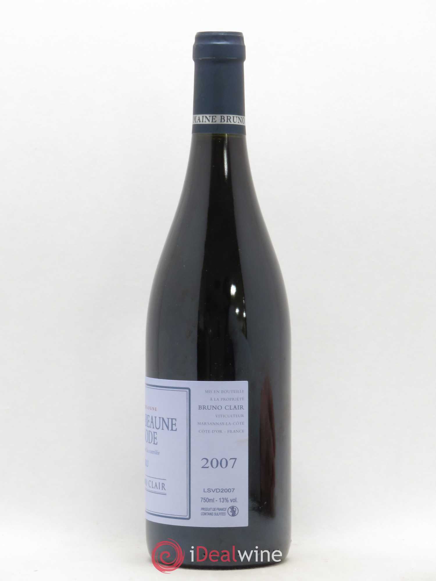 Savigny-lès-Beaune 1er Cru La Dominode Bruno Clair (Domaine) 2007 - Lot de 1 bouteille - 1
