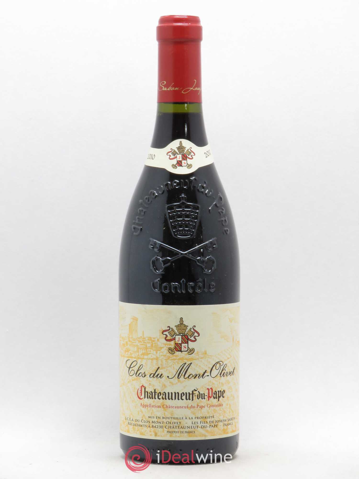 Châteauneuf-du-Pape Clos du Mont-Olivet 2010 - Lot de 1 bouteille - 0