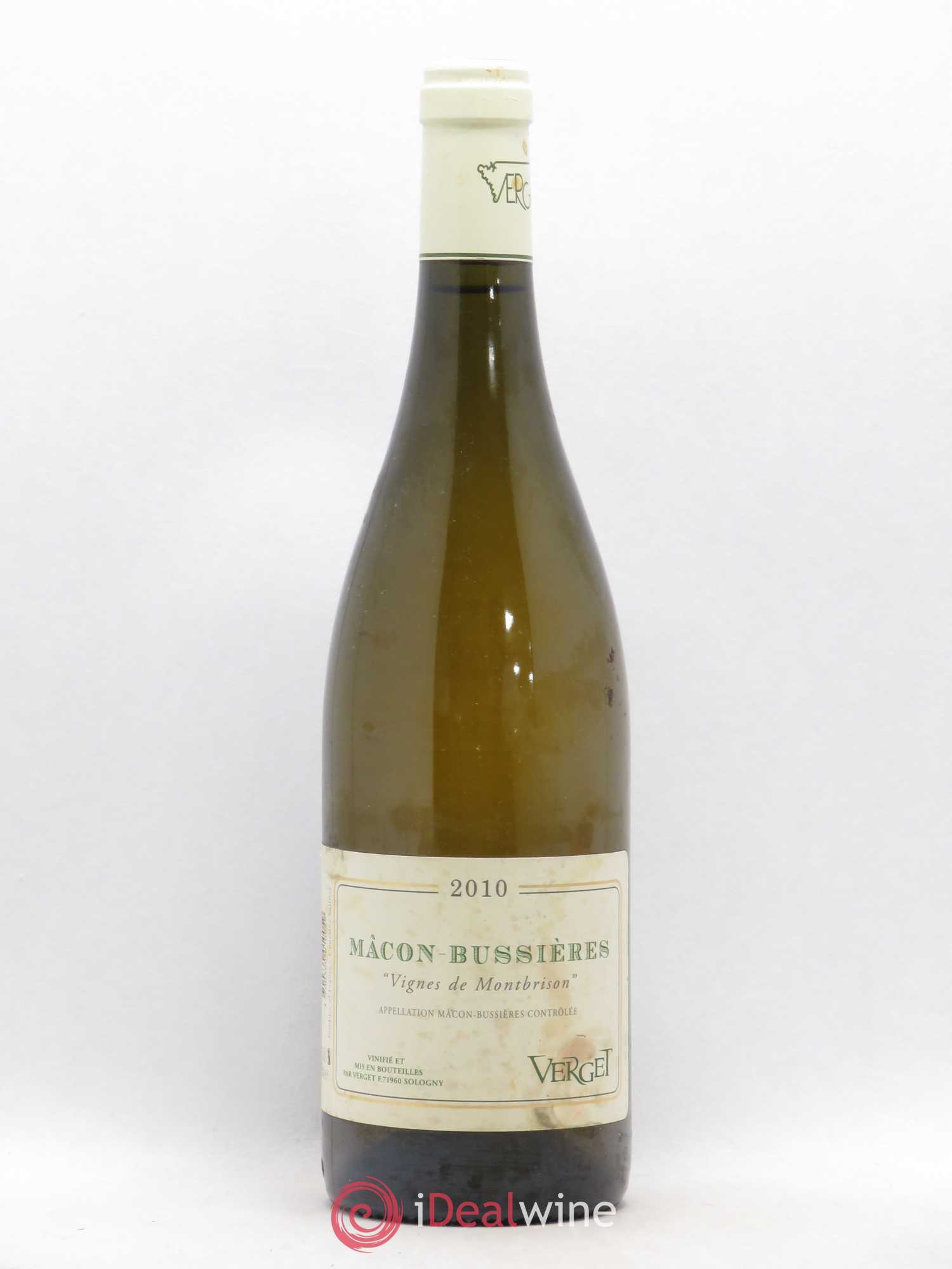 Mâcon-Bussières Vignes de Montbrison Verget 2010 - Lot de 1 bouteille - 0