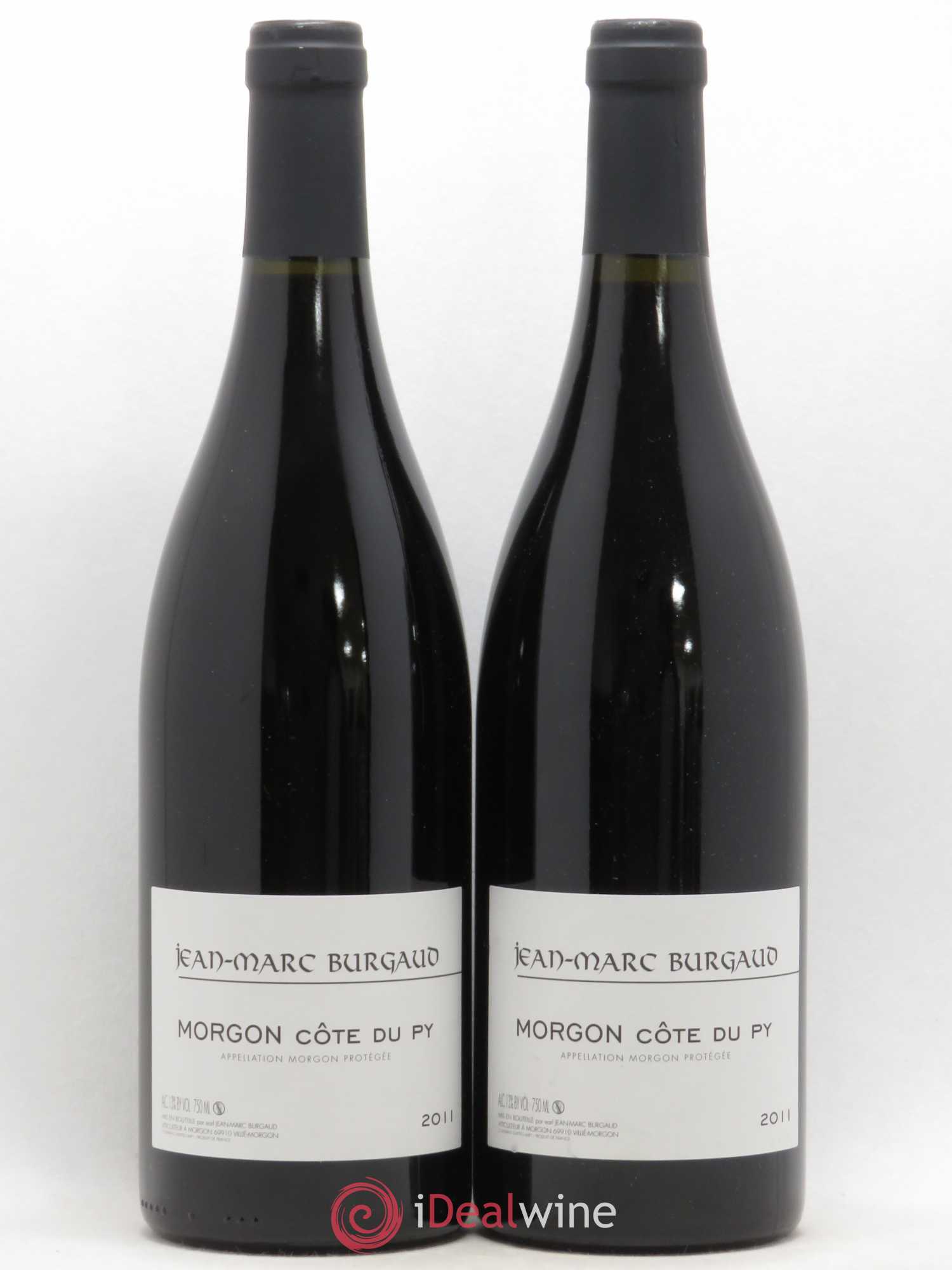 Morgon Côte du Py Jean-Marc Burgaud (Domaine) 2011 - Lot de 2 bouteilles - 0