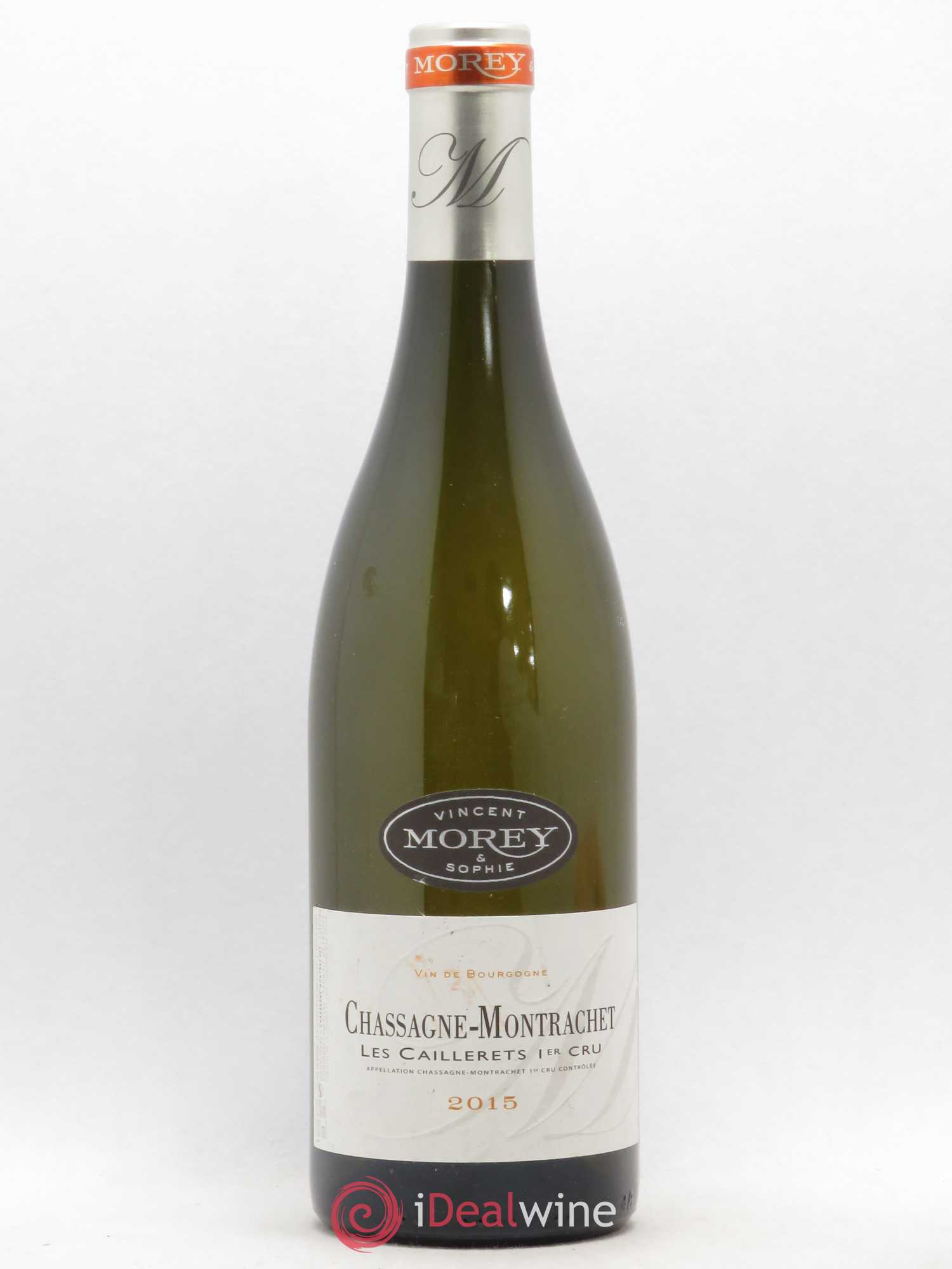 Chassagne-Montrachet 1er Cru Les Caillerets Vincent Sophie Morey 2015 - Posten von 1 Flasche - 0
