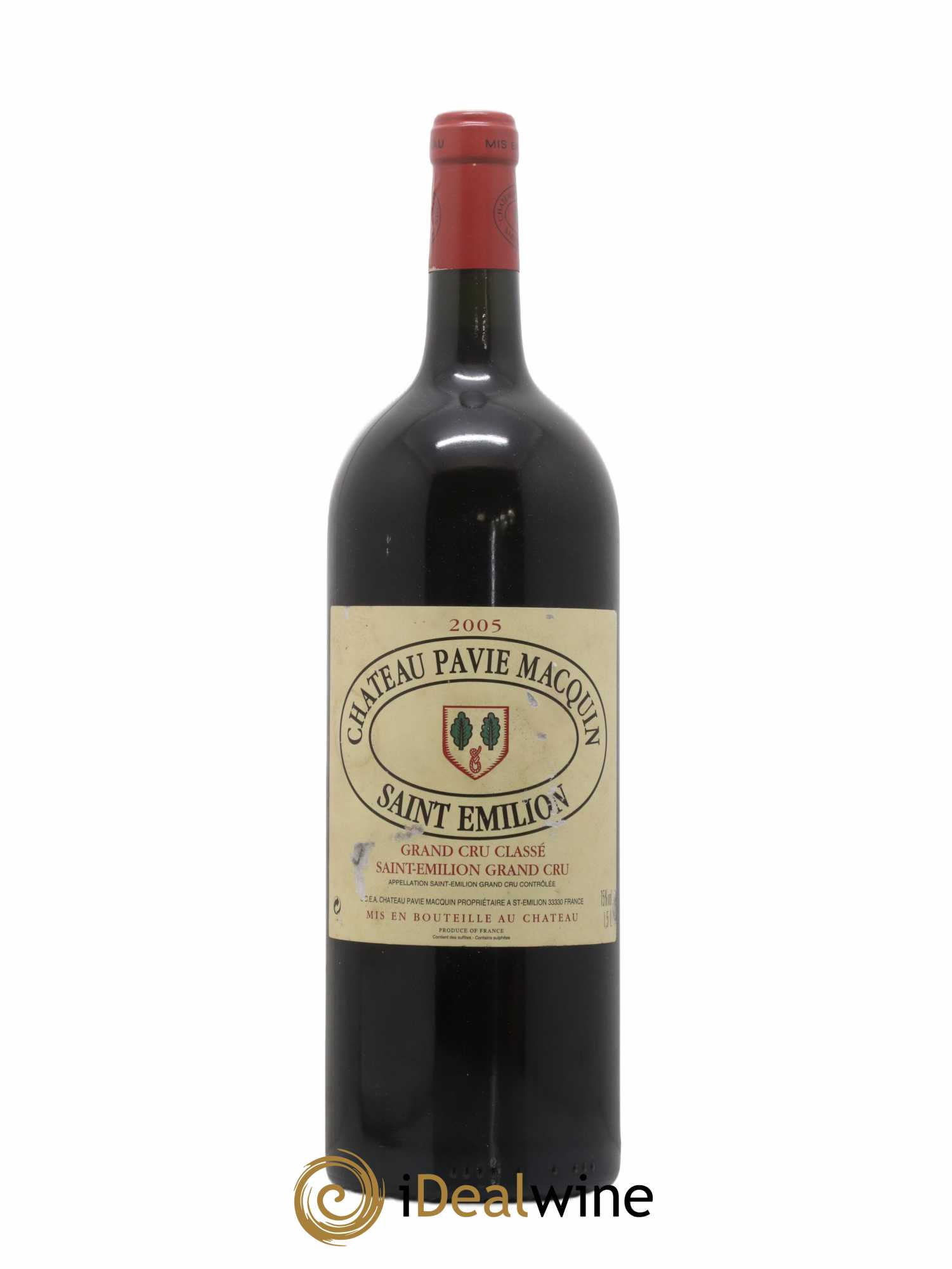 Château Pavie Macquin 1er Grand Cru Classé B 2005 - Lot de 1 magnum - 0