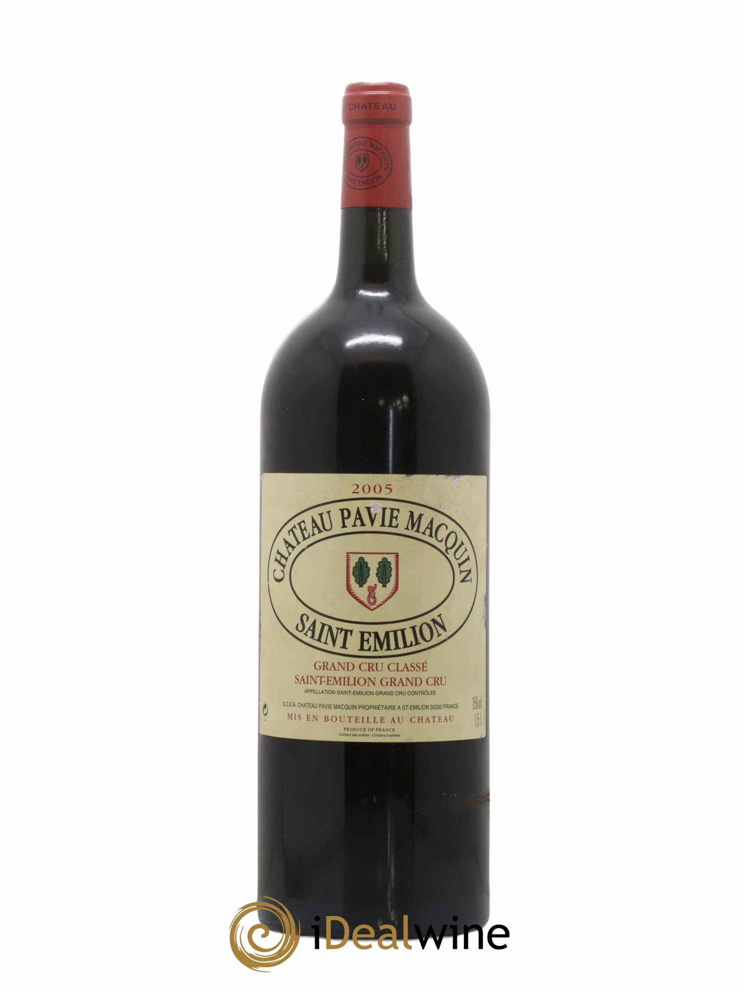 Château Pavie Macquin 1er Grand Cru Classé B 2005 - Lot de 1 magnum - 0