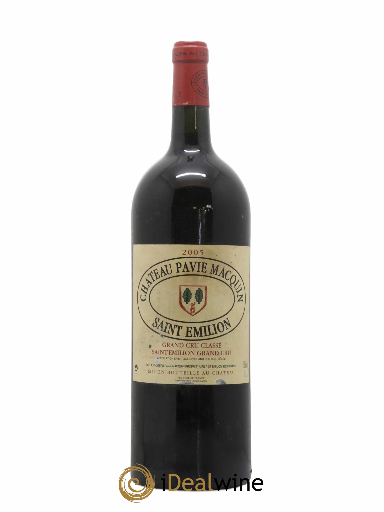 Château Pavie Macquin 1er Grand Cru Classé B 2005 - Lot de 1 magnum - 0