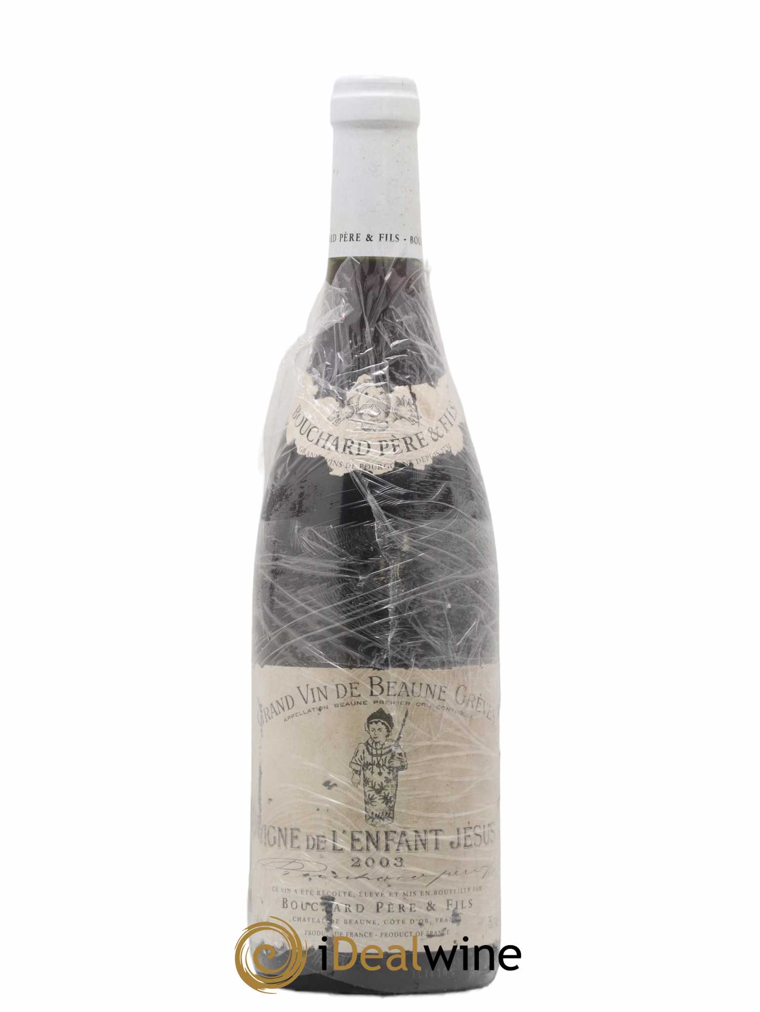 Beaune 1er Cru Grèves - Vigne de l'Enfant Jésus Bouchard Père & Fils 2003 - Lot de 1 bouteille - 0