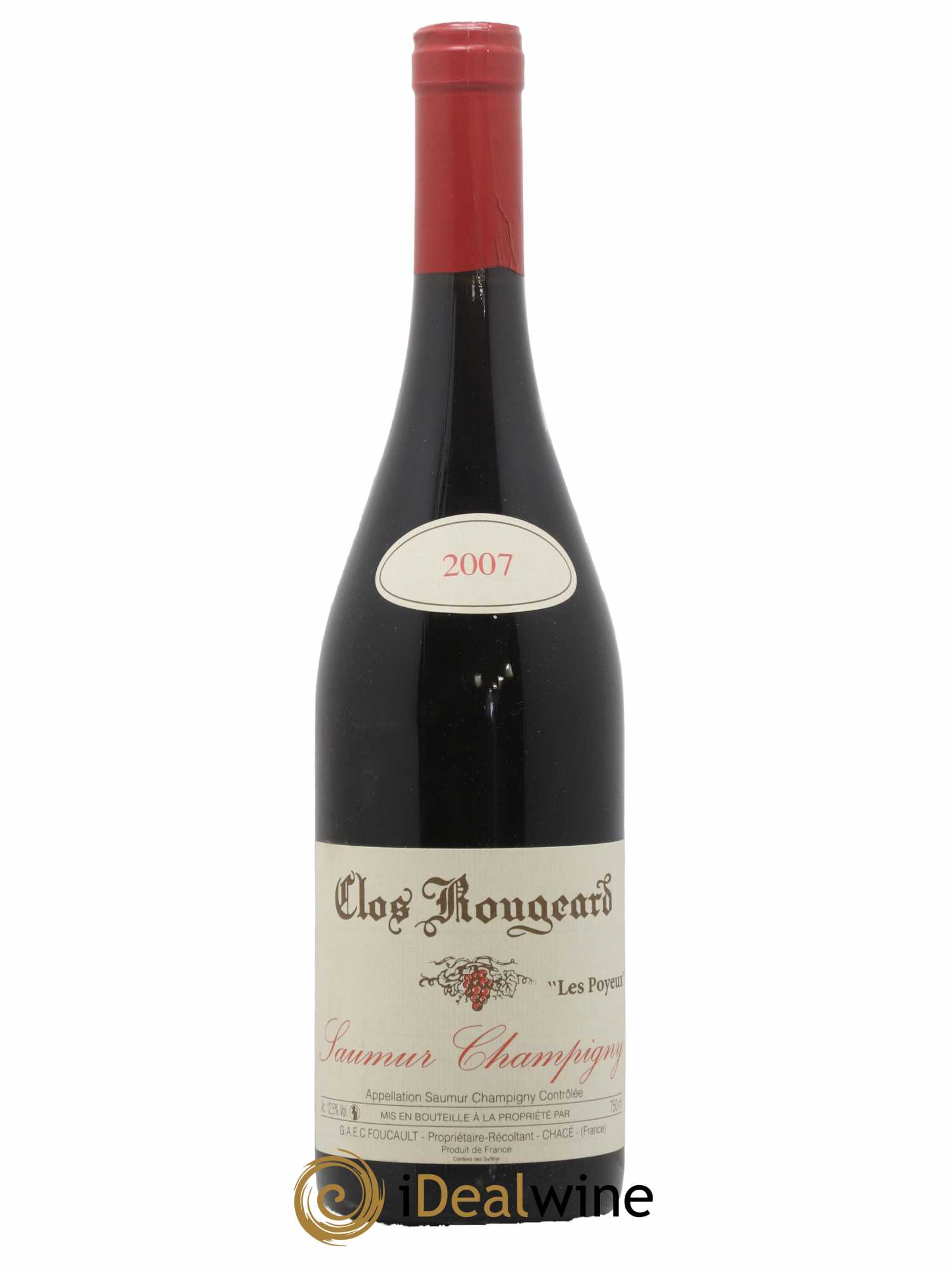 Saumur-Champigny Les Poyeux Clos Rougeard 2007 - Lot de 1 bouteille - 0