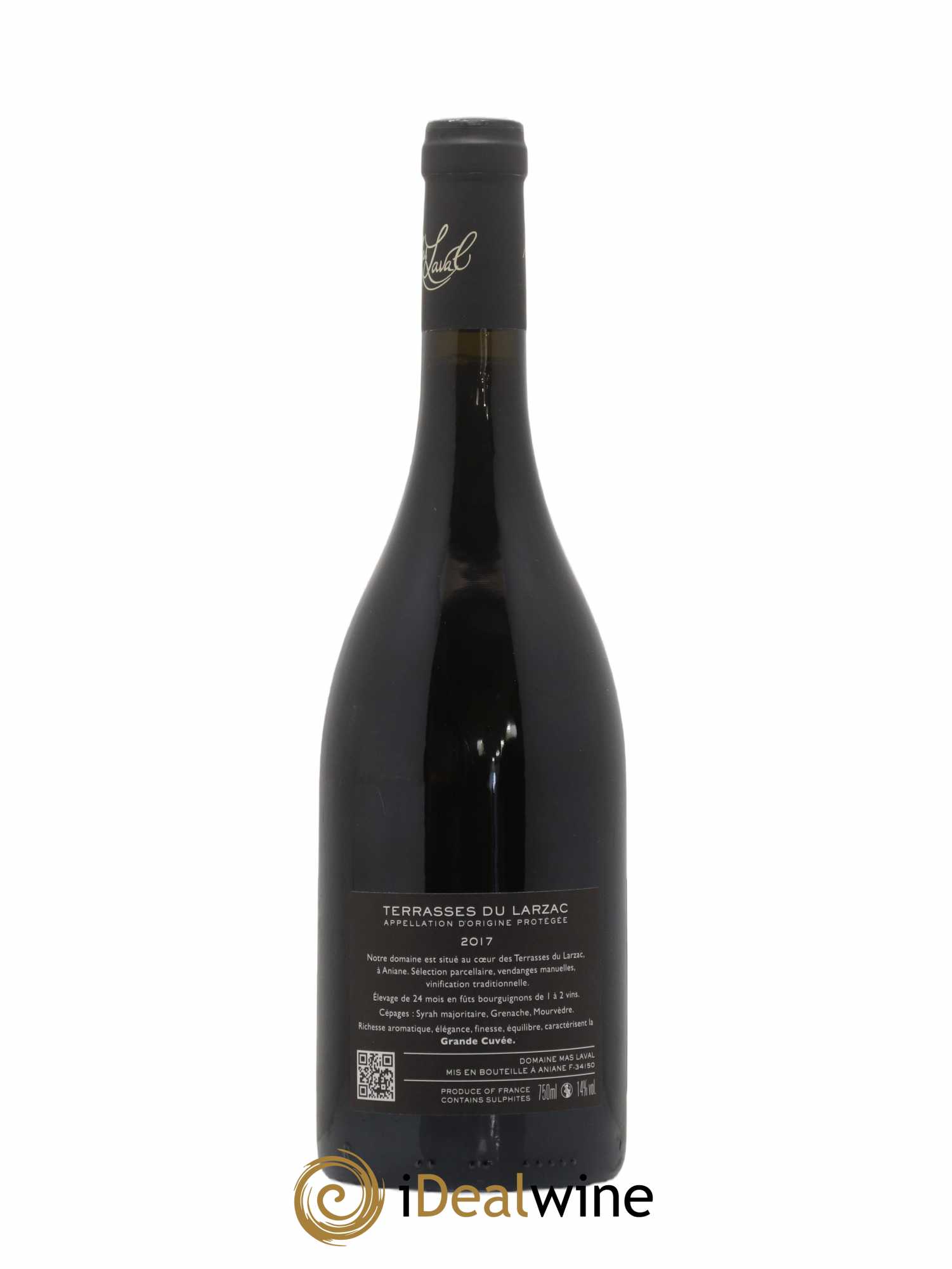 Pays d'Hérault Mas Laval Grande Cuvée Joël Laval 2017 - Lot de 1 bouteille - 1
