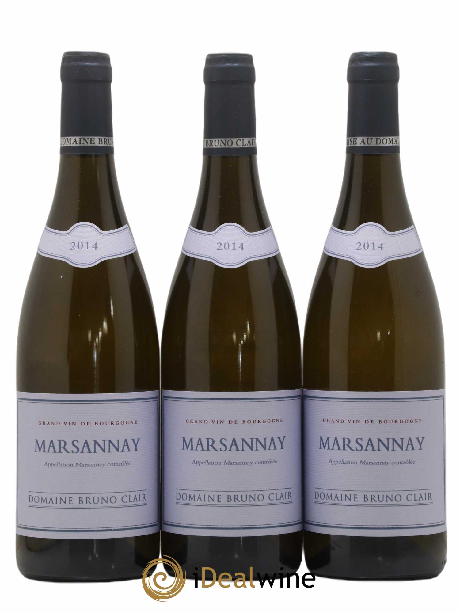 Marsannay Bruno Clair (Domaine) 2014 - Lot de 3 bouteilles - 0