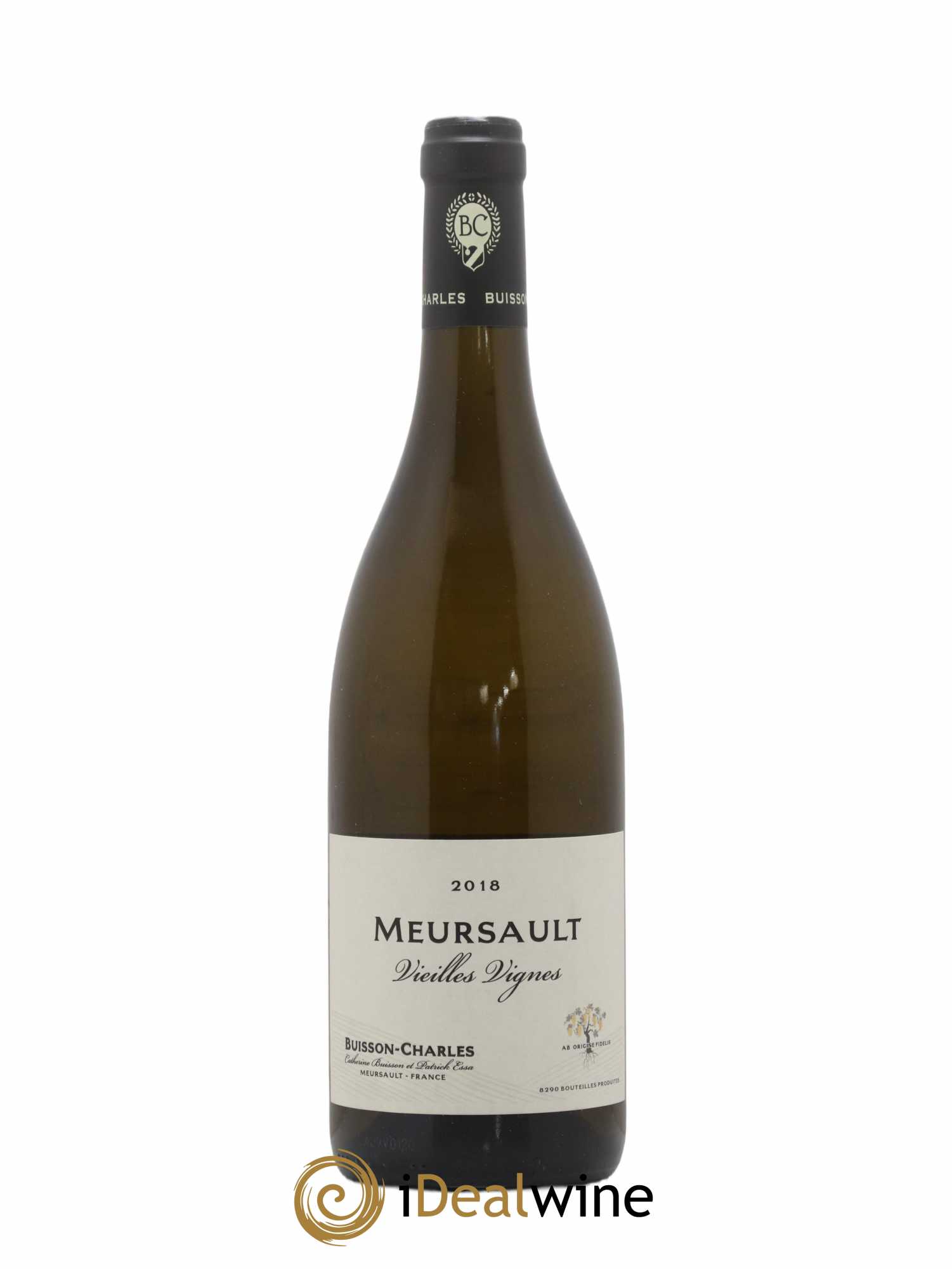 Meursault Vieilles Vignes Buisson-Charles (Domaine) 2018 - Lot de 1 bouteille - 0