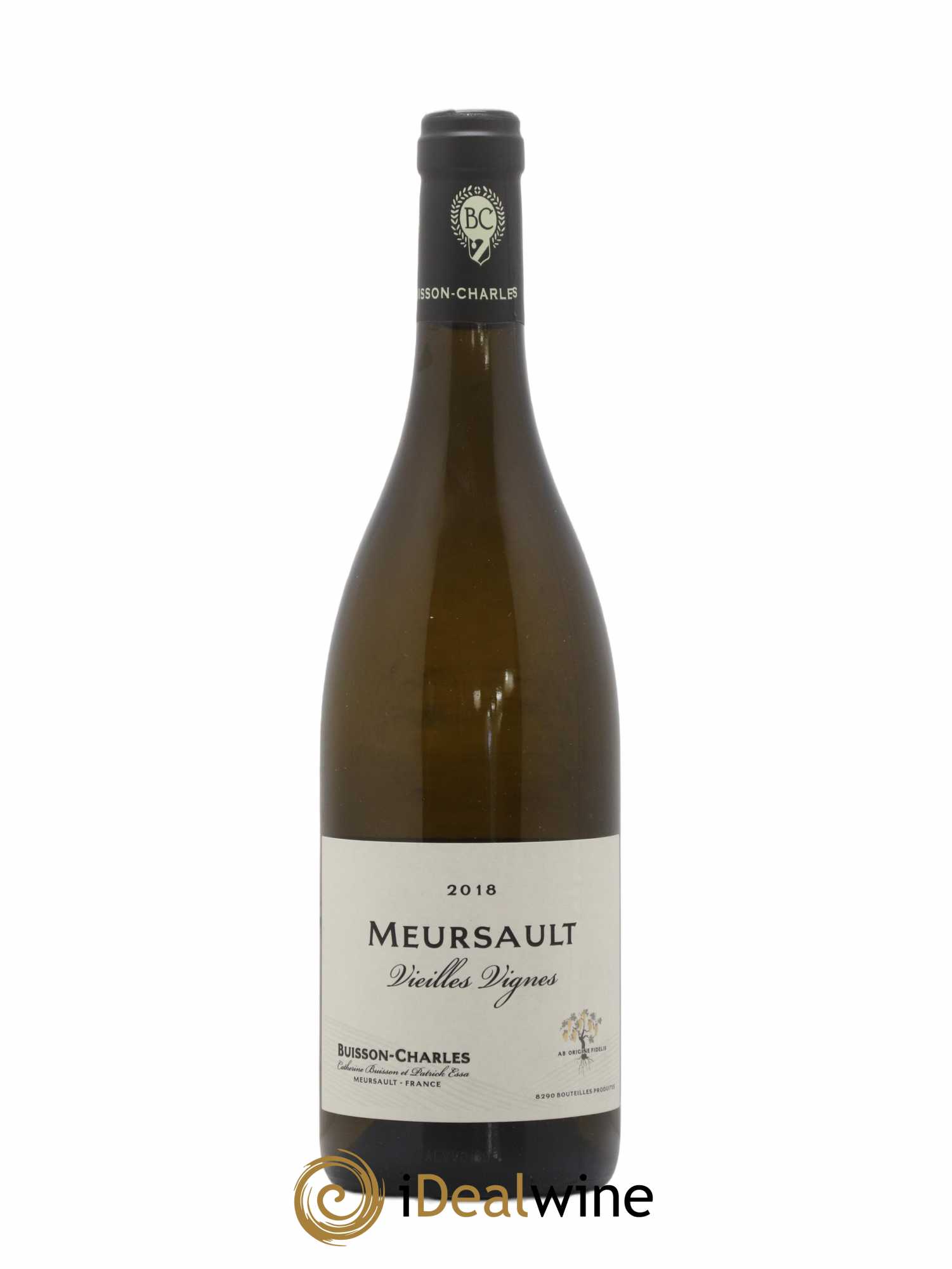 Meursault Vieilles Vignes Buisson-Charles (Domaine) 2018 - Lot de 1 bouteille - 0