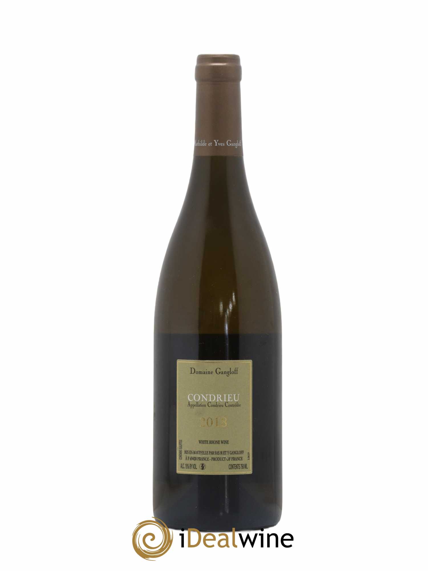 Condrieu Domaine Gangloff (Domaine) 2018 - Lot de 1 bouteille - 1