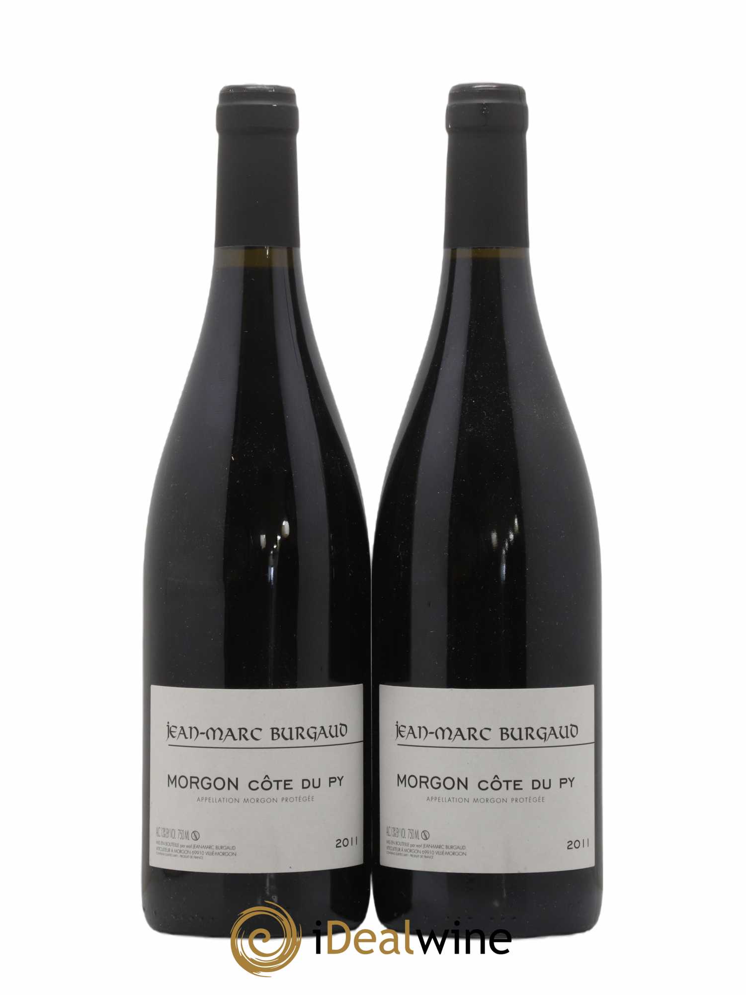 Morgon Côte du Py Jean-Marc Burgaud (Domaine) 2011 - Lot de 2 bouteilles - 0