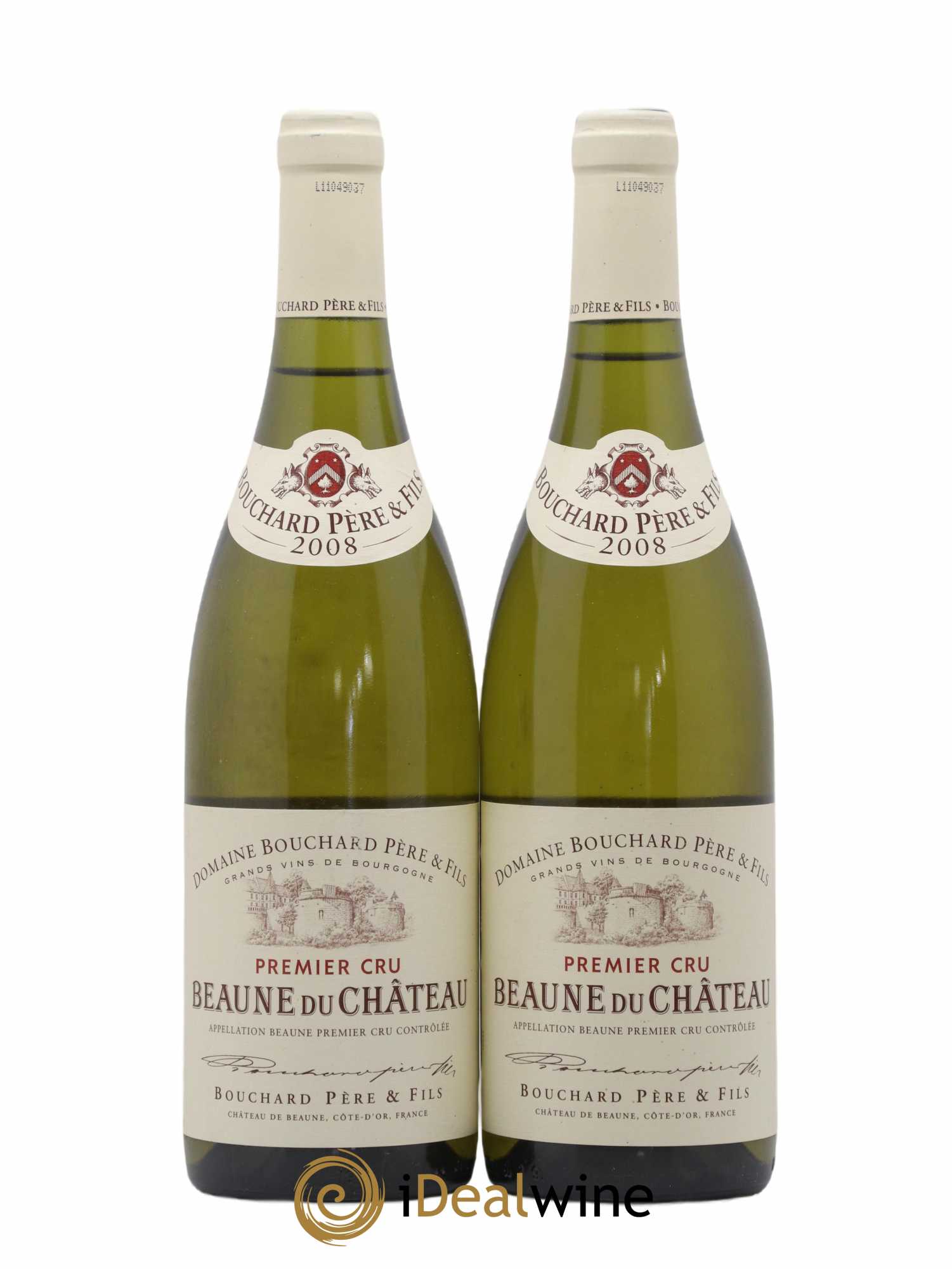 Beaune 1er Cru du Château Bouchard Père & Fils 2008 - Lot de 2 bouteilles - 0