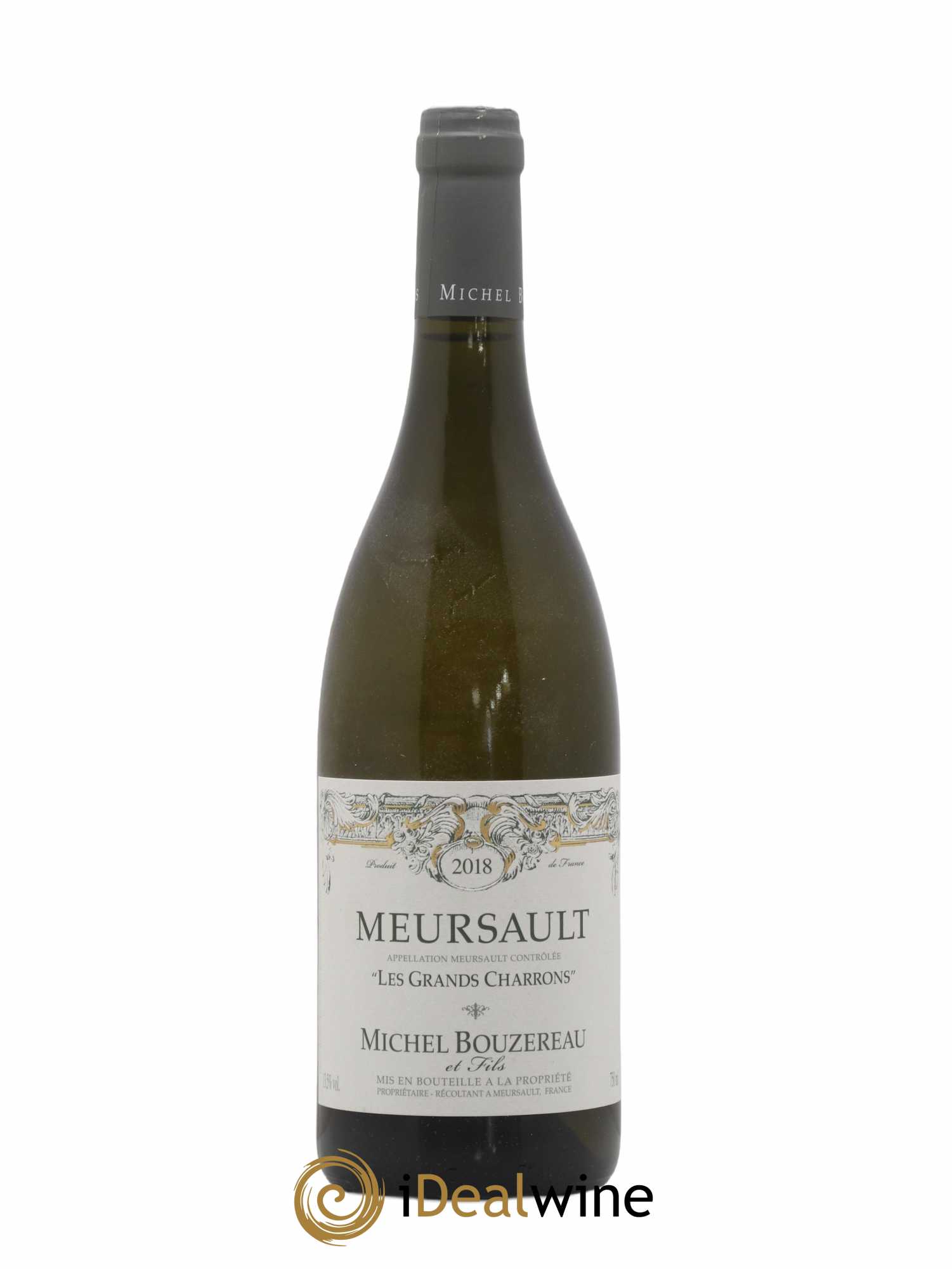 Meursault Les Grands Charrons Michel Bouzereau et Fils (Domaine) 2018 - Lot de 1 bouteille - 0