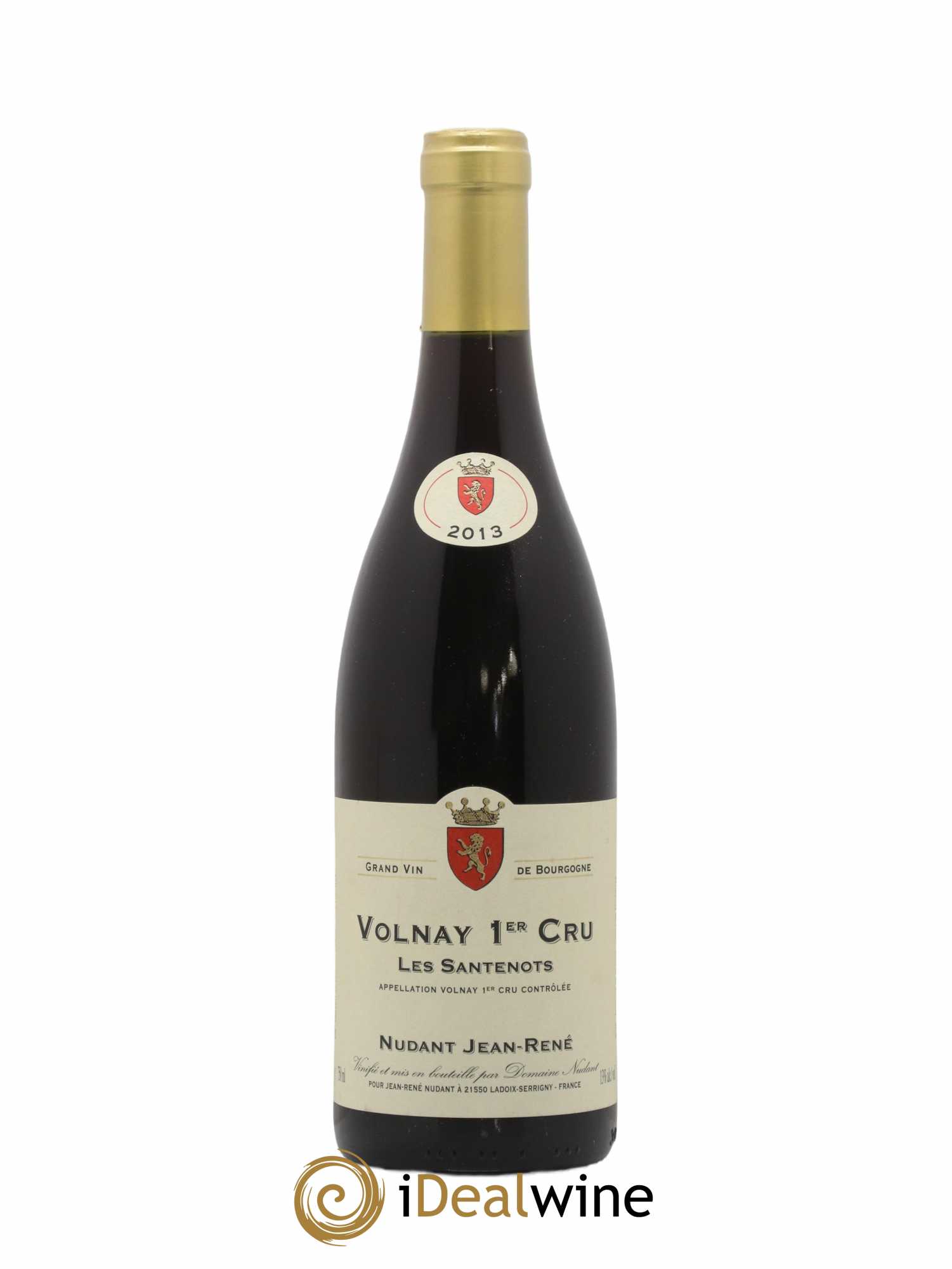 Volnay 1er Cru Santenots Jean Rene Nudant 2013 - Lot de 1 bouteille - 0