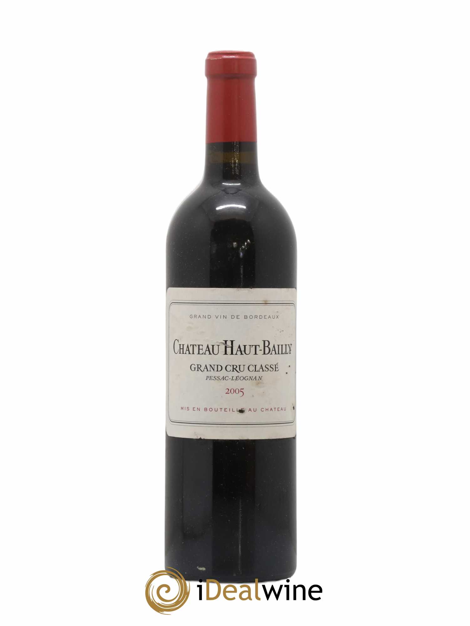 Château Haut-Bailly Cru Classé de Graves 2005 - Lot de 1 bouteille - 0