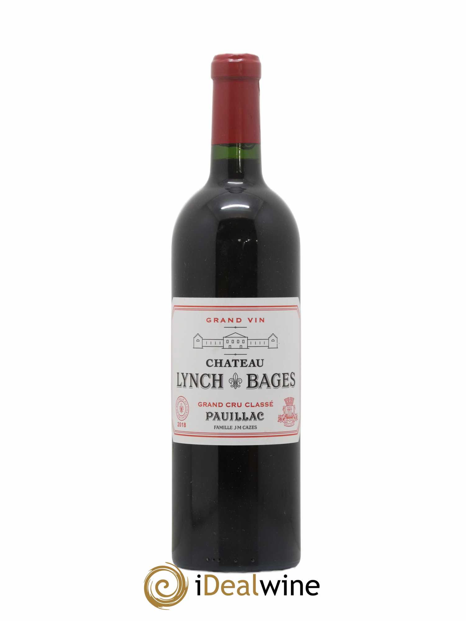 Château Lynch Bages 5ème Grand Cru Classé 2018 - Lot de 1 bouteille - 0