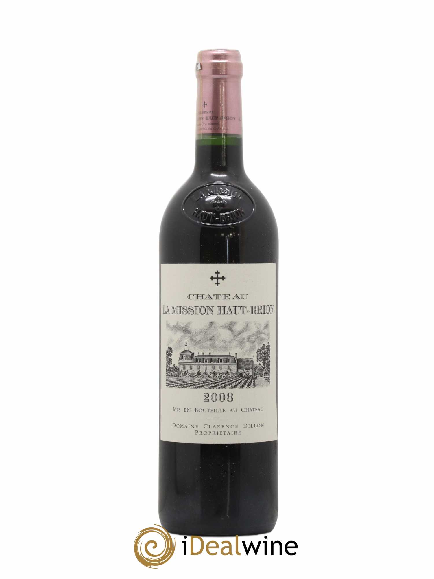 Château la Mission Haut-Brion Cru Classé de Graves 2008 - Lot de 1 bouteille - 0